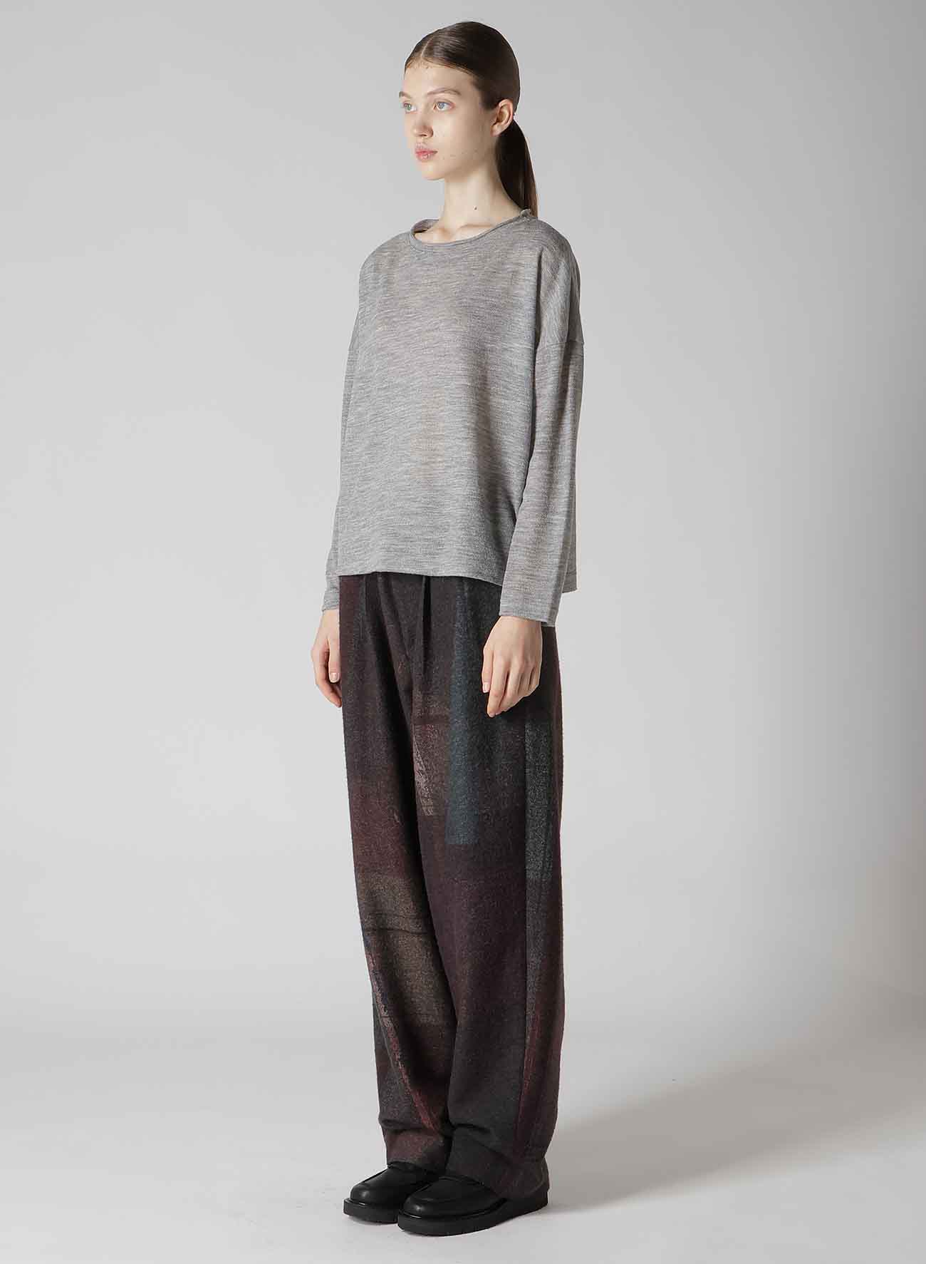 GAUZE NASHIJI WIDE PULLOVER