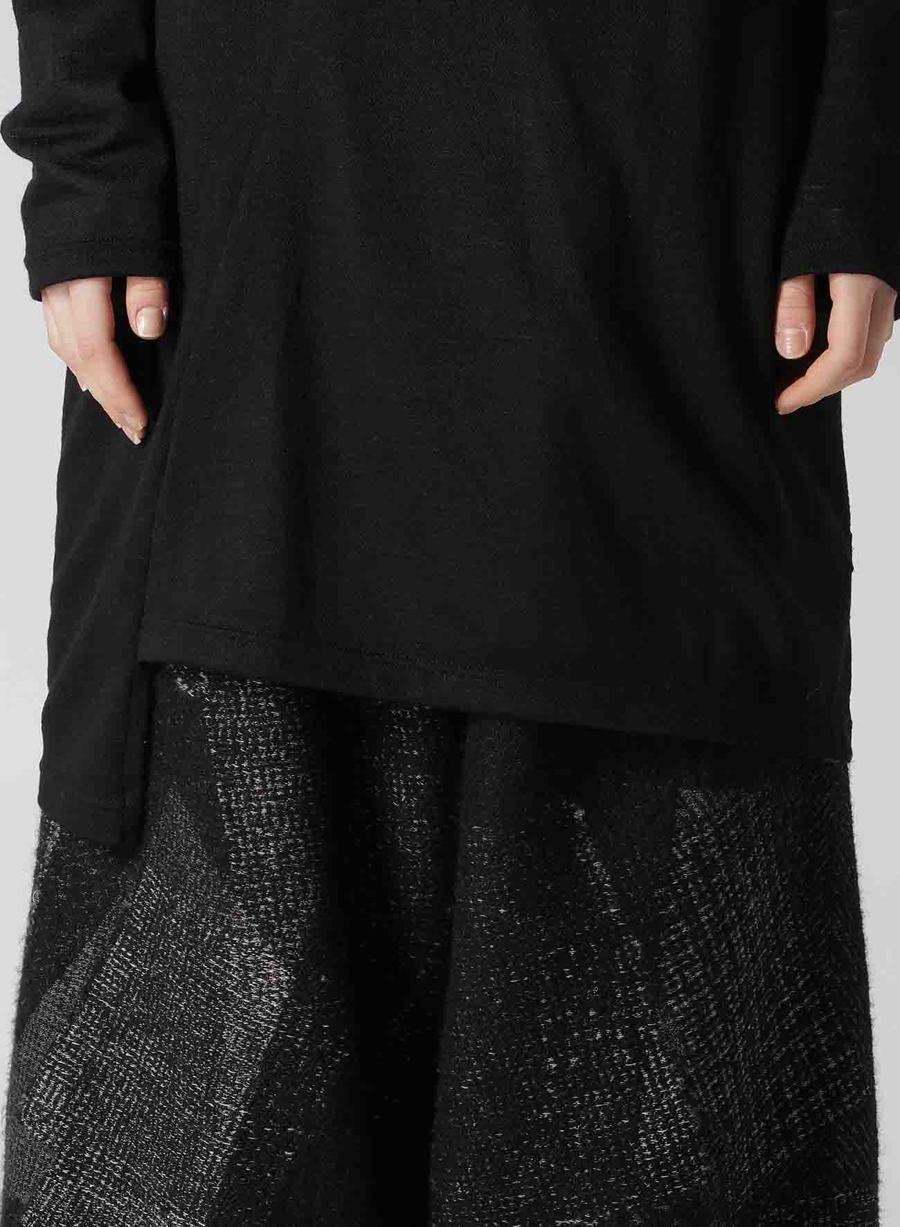 GAUZE NASHIJI ASYMMETRIC PULLOVER