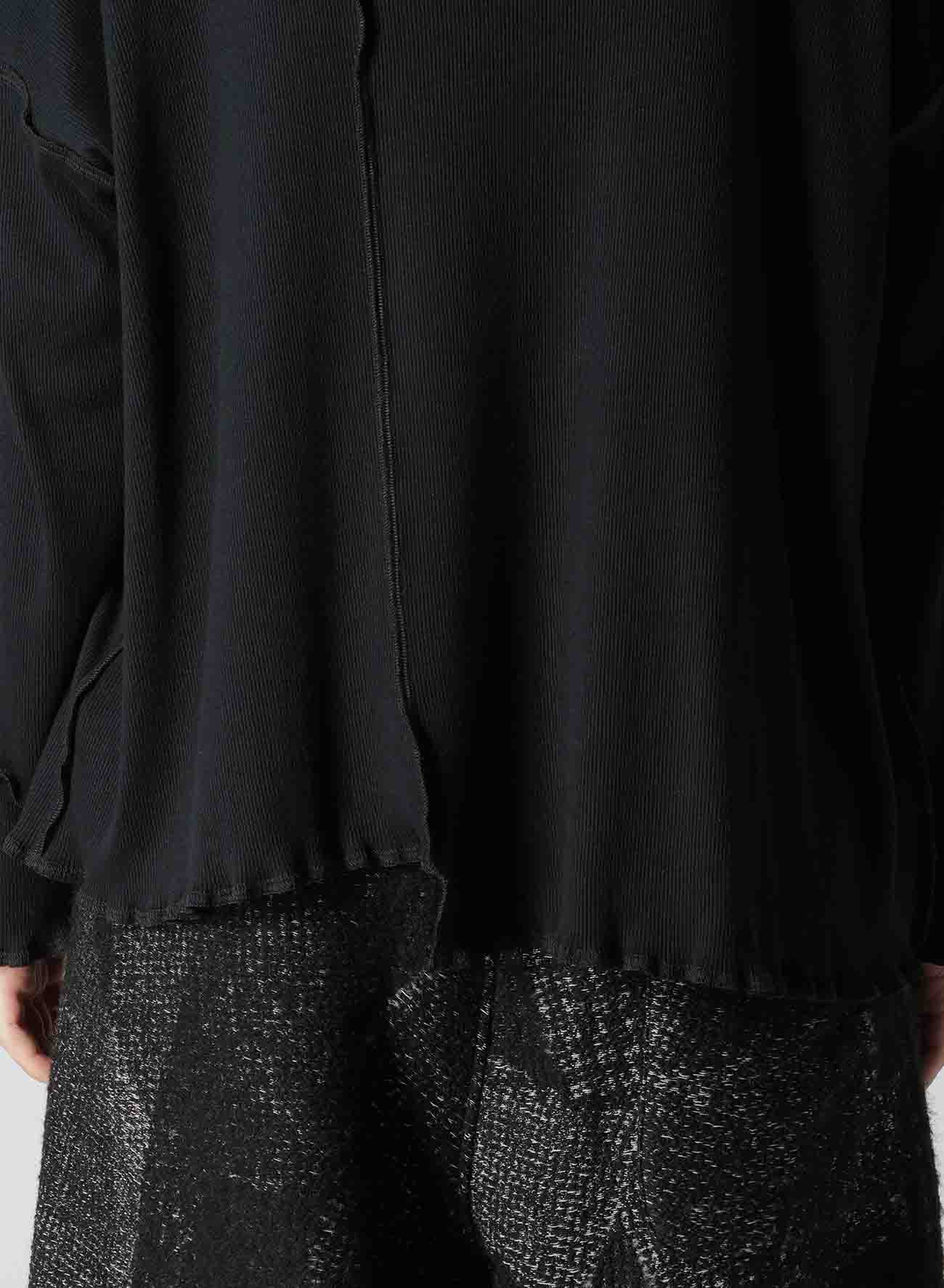 C/Ry RIB PATCHWORK WIDE PULLOVER