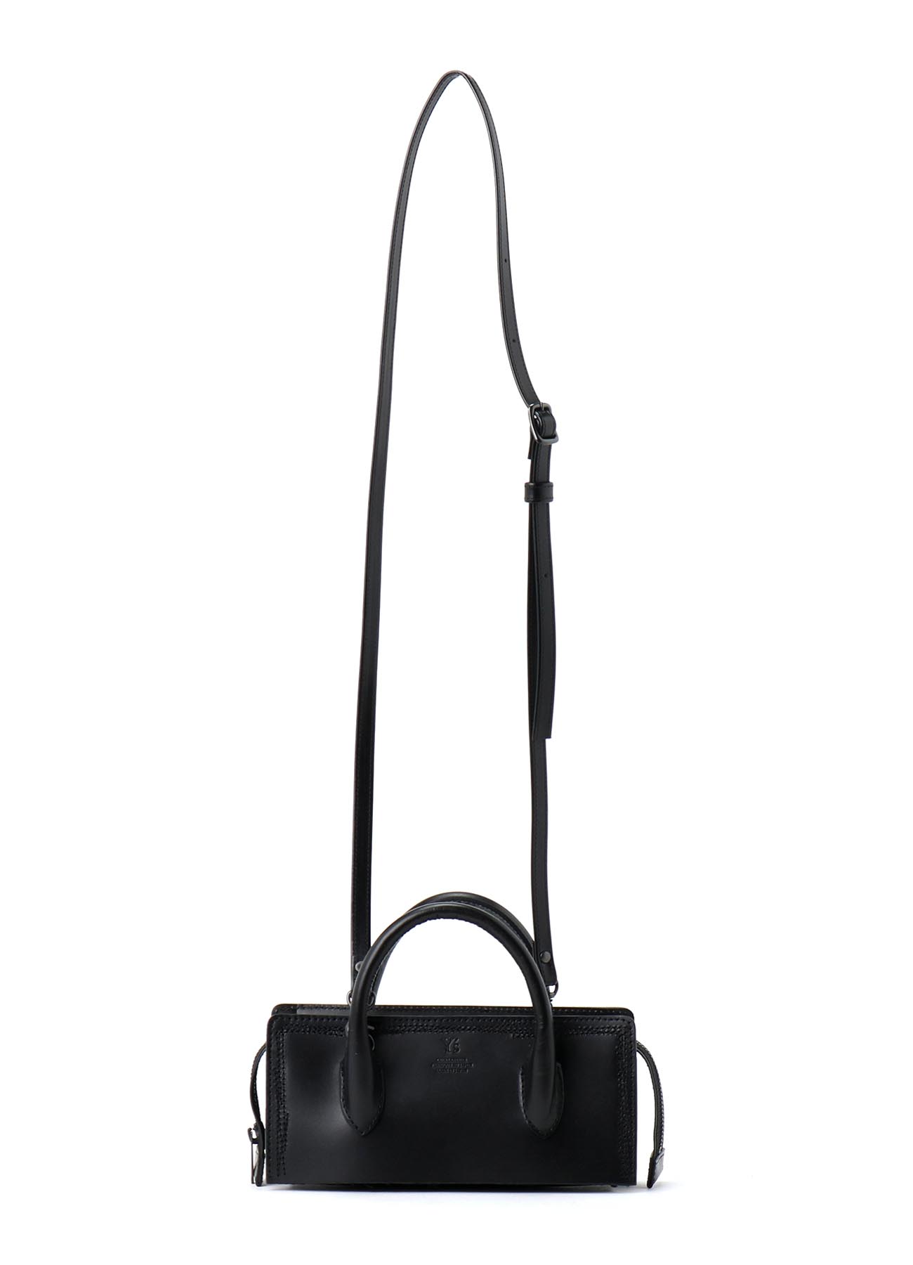 【1/23 12:00(JST) Release】SEMI-GLOSS LEATHER CHOPPED SQUARE MINI BAG