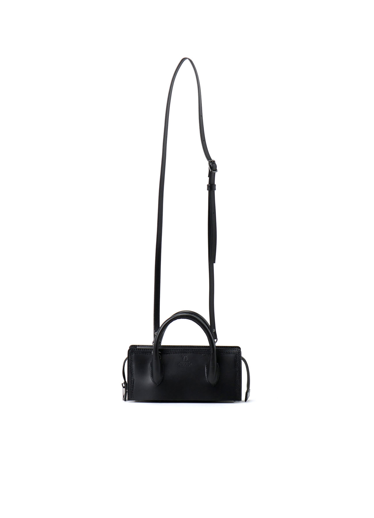 【1/23 12:00(JST) Release】SEMI-GLOSS LEATHER CHOPPED SQUARE MINI BAG