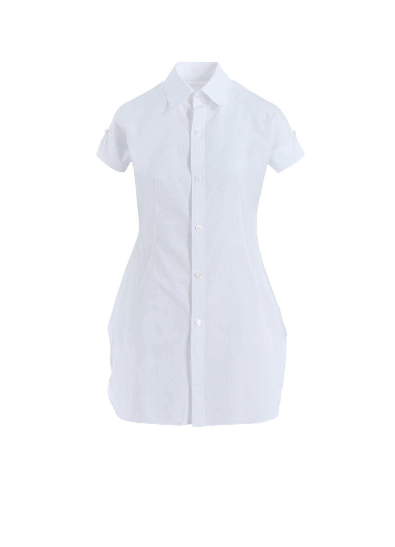 100/2 COTTON BROAD TURN-UP SHIRT