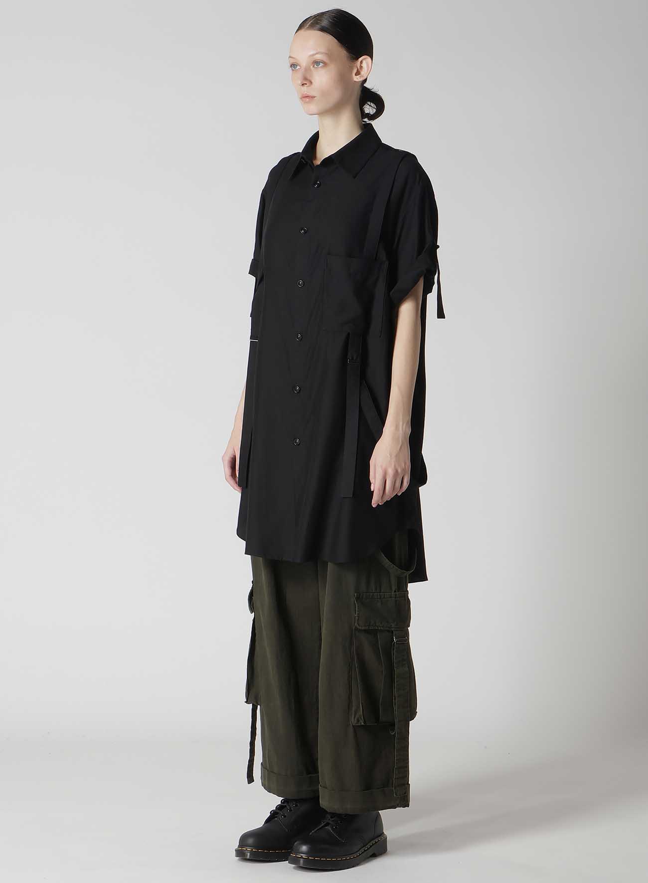 【2/1 12:00(JST) Release】4OZ CU/DUNGAREE TWILL PARACHUTE BLOUSE