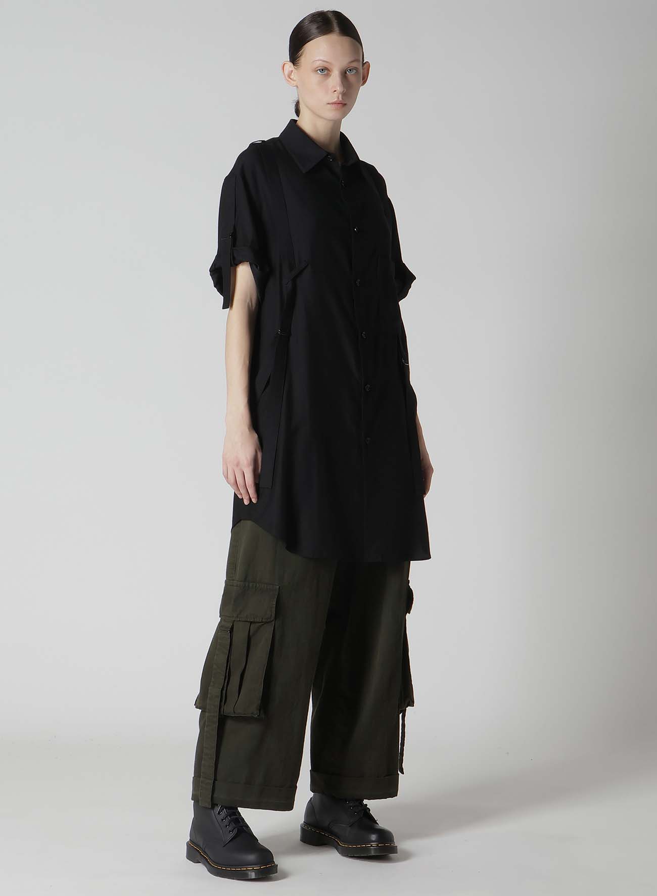 【2/1 12:00(JST) Release】4OZ CU/DUNGAREE TWILL PARACHUTE BLOUSE