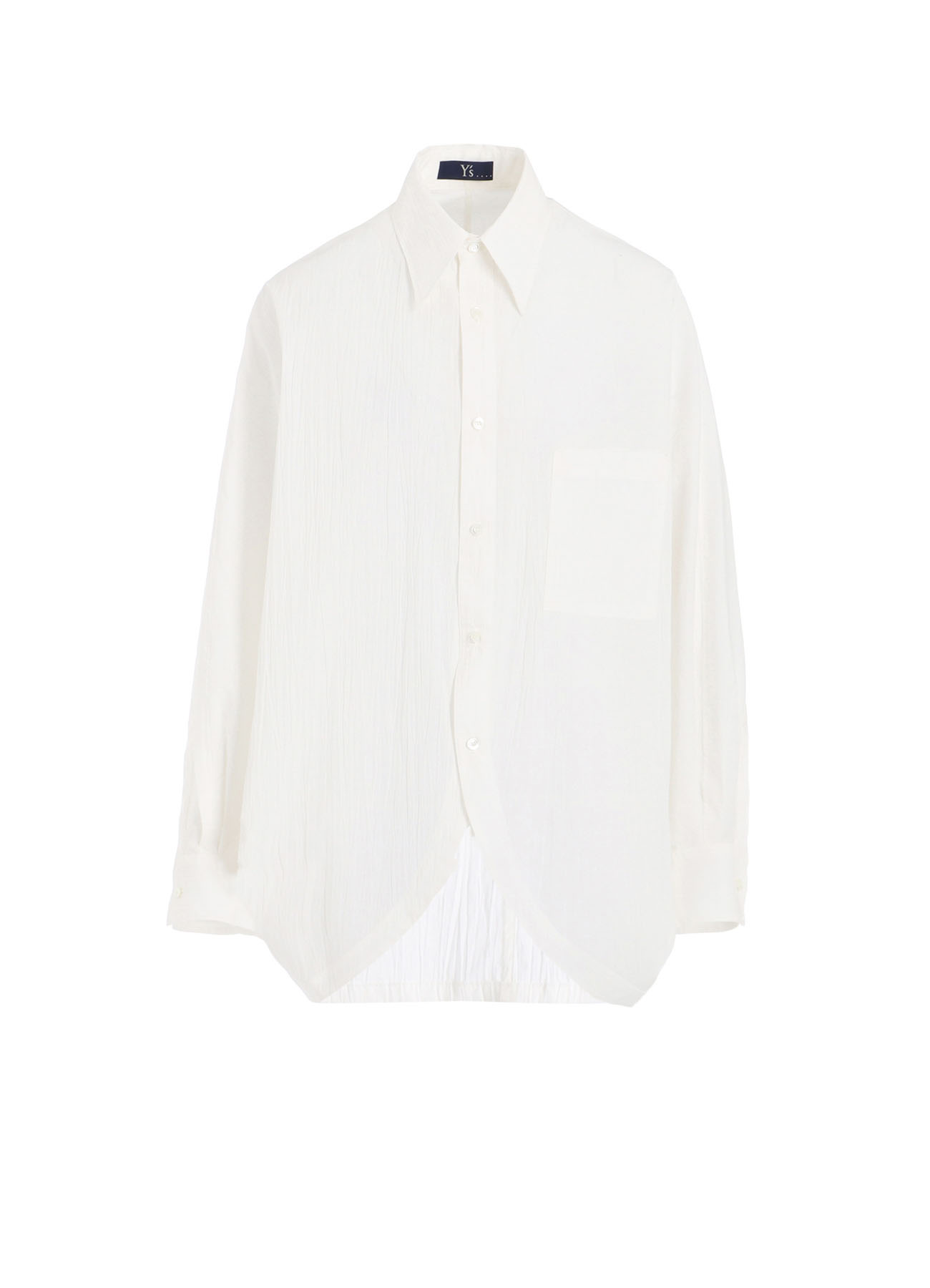 HIGH COUNT TYPEWRITER DOLMAN SLEEVE SHIRT