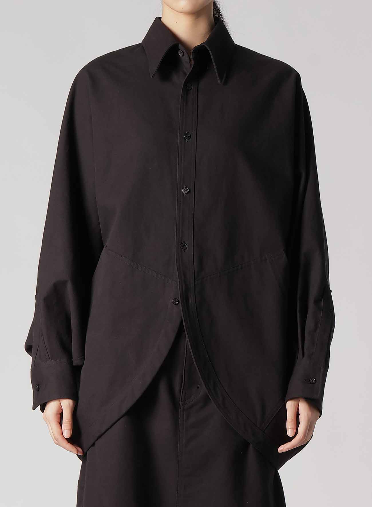 SLUB DUCK DOLMAN SLEEVE SHIRT