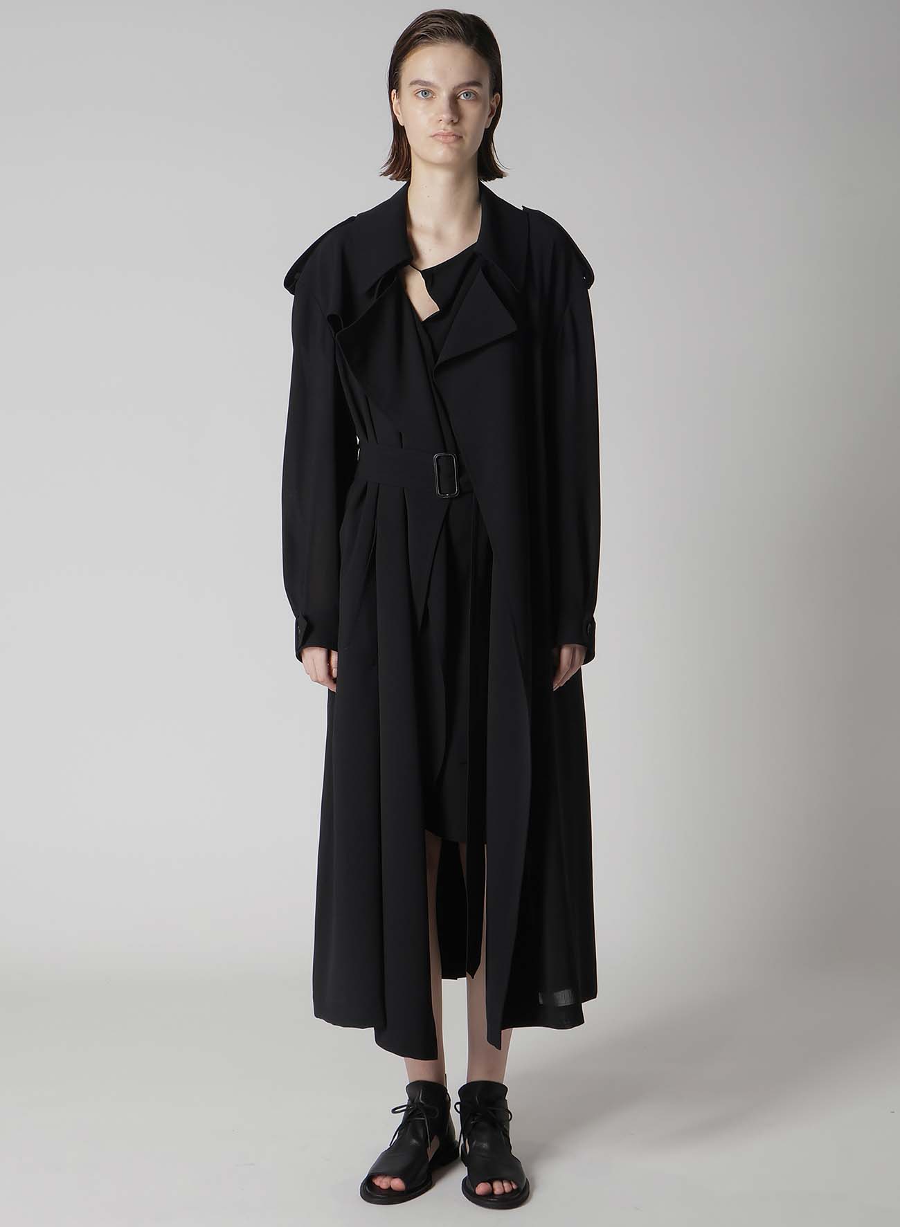 【2/1 12:00(JST) Release】PE/STRONG TWISTED CLOTH TRENCH COAT