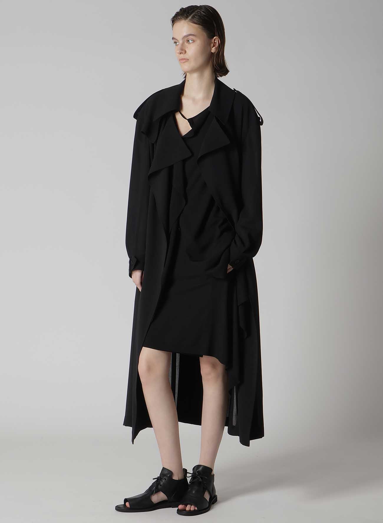 PE/STRONG TWISTED CLOTH TRENCH COAT