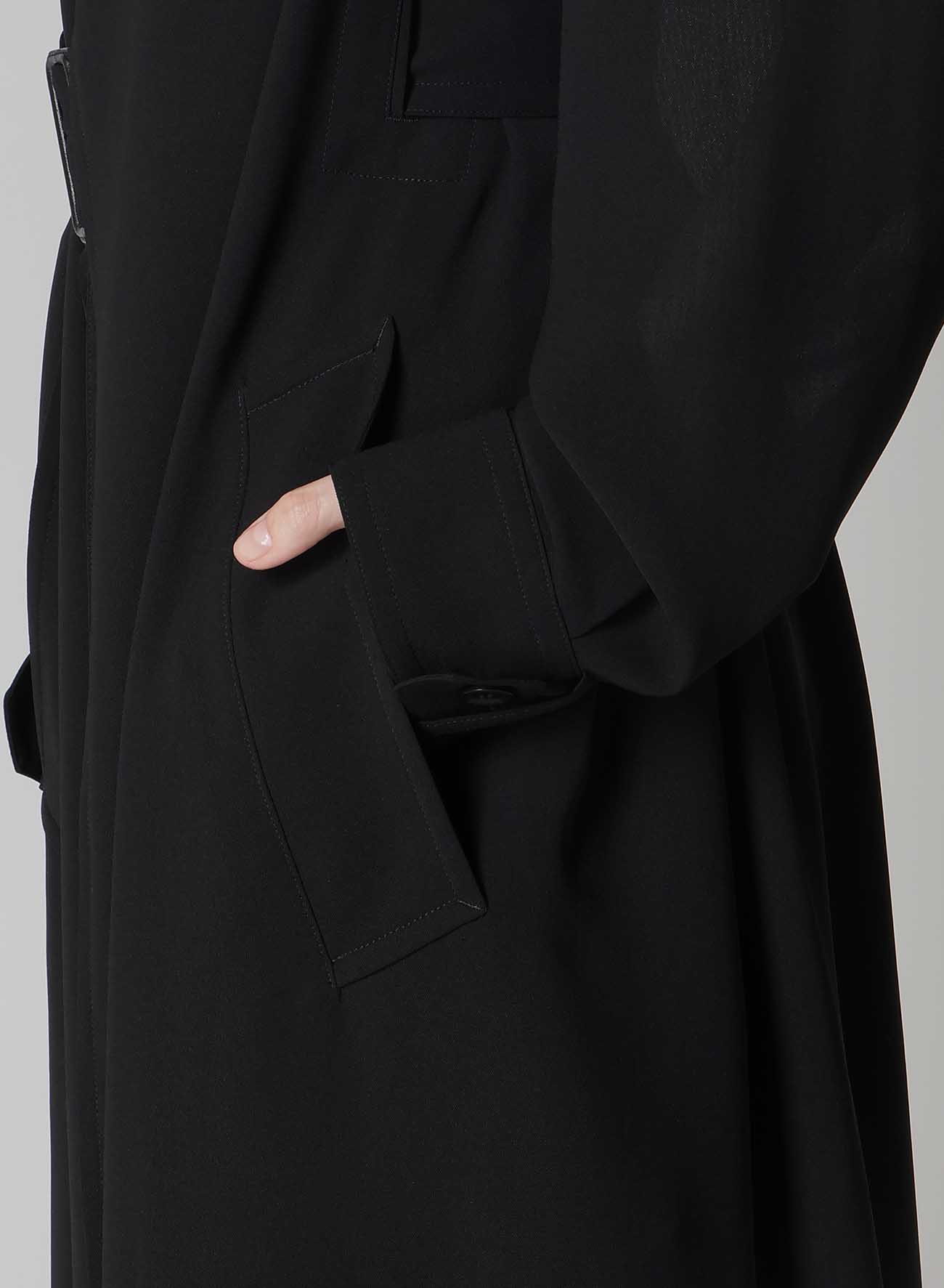 PE/STRONG TWISTED CLOTH TRENCH COAT