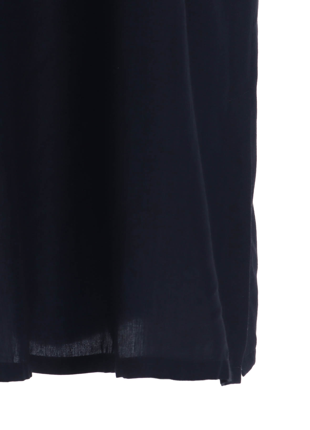 4OZ CU/DUNGAREE TWILL TULLE LAYERED DRESS