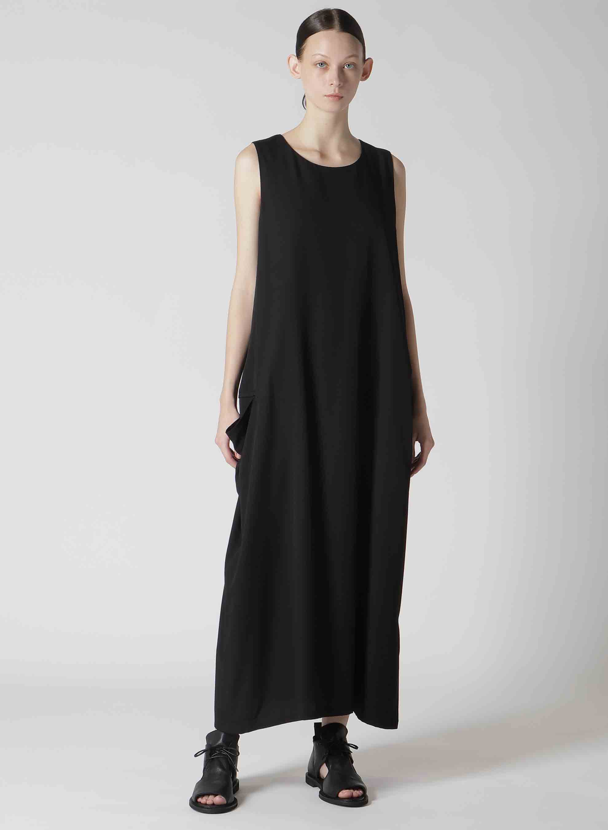 【1/23 12:00(JST) Release】RAYON TWILL SLEEVELESS DRESS