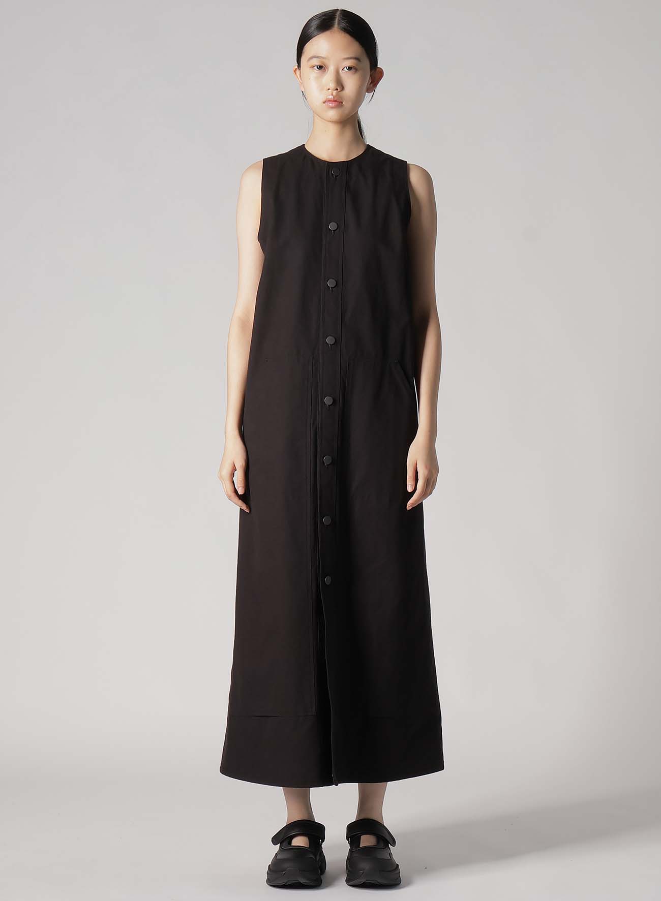 【2/5 12:00(JST) Release】SLUB DUCK FRONT OPEN DRESS