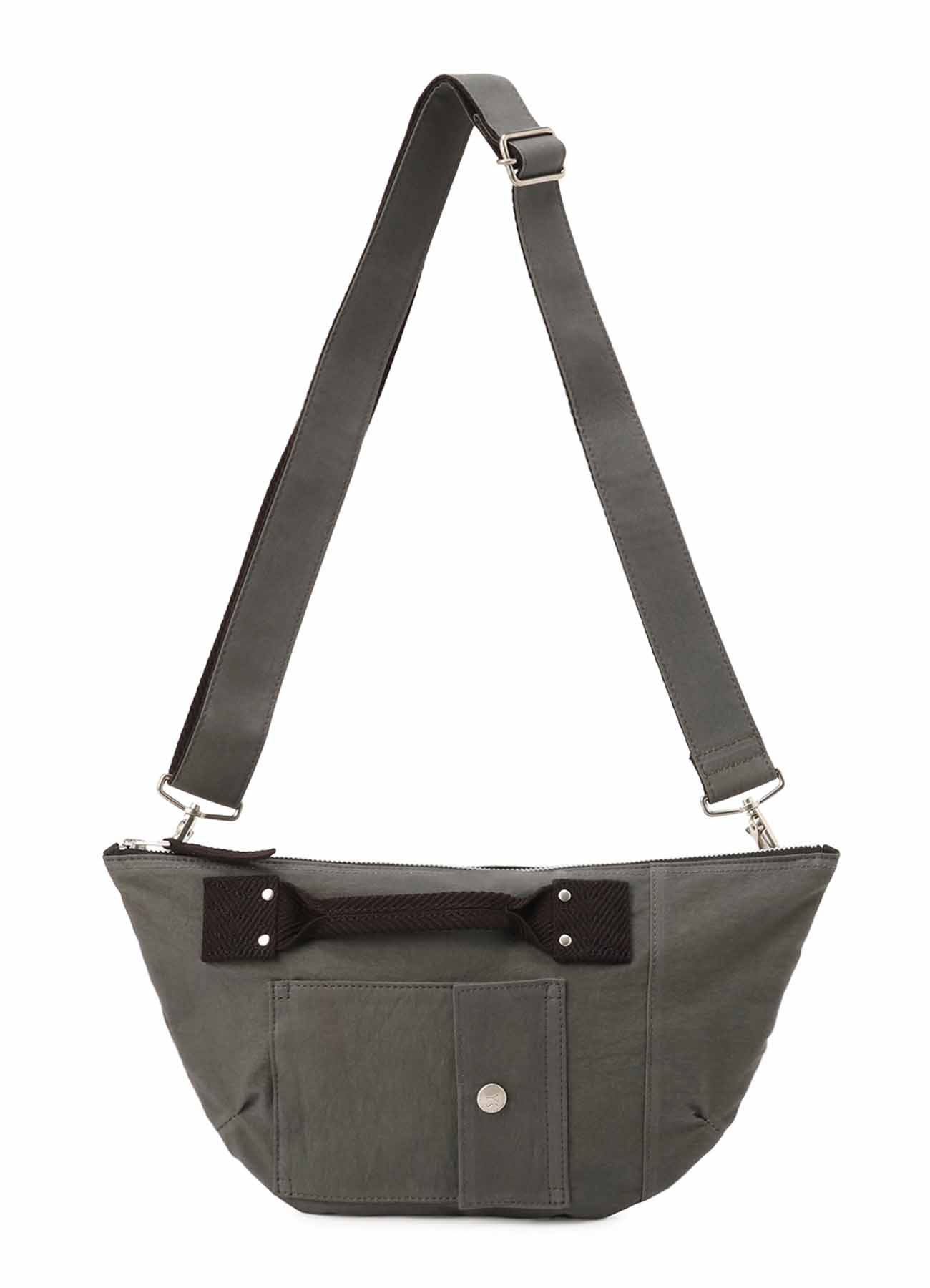 C/NY GABARDINE MILITARY SHOULDER BAG