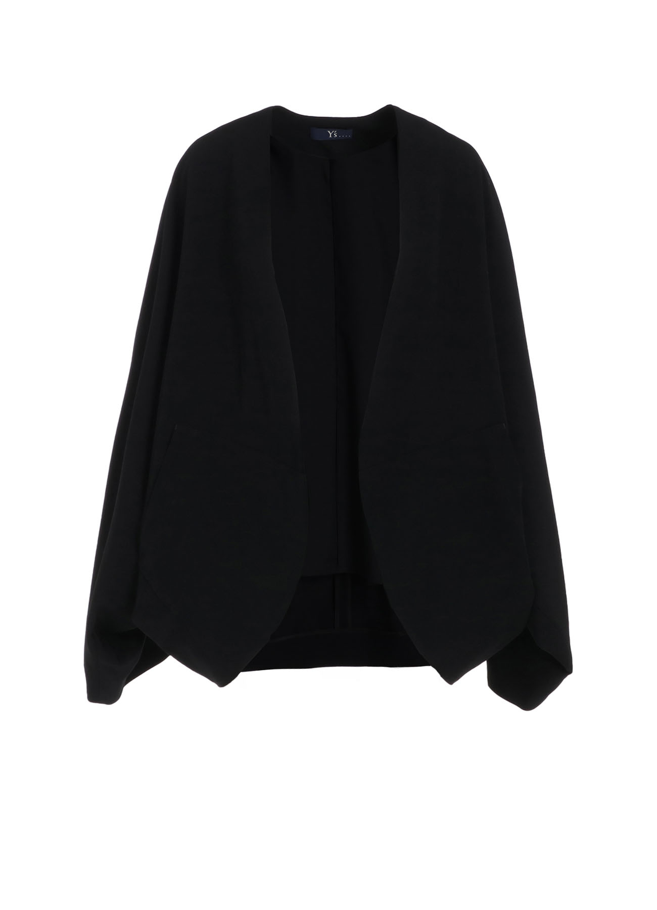 WOOL GABARDINE DOLMAN SLEEVE JACKET