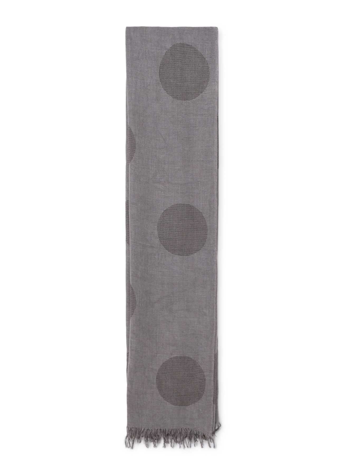 DOT JACQUARD SCARF