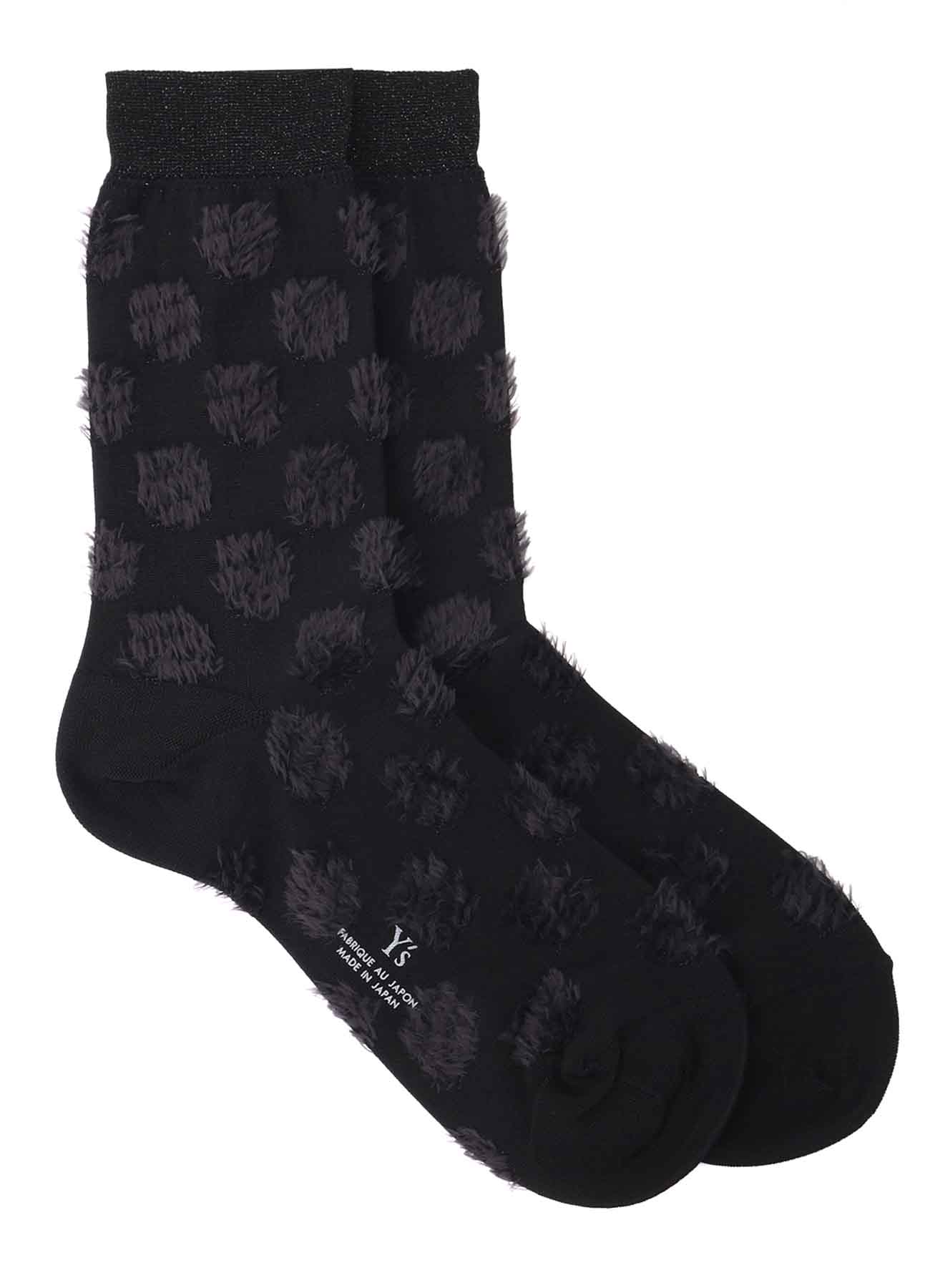 DOT JACQUARD SOCKS