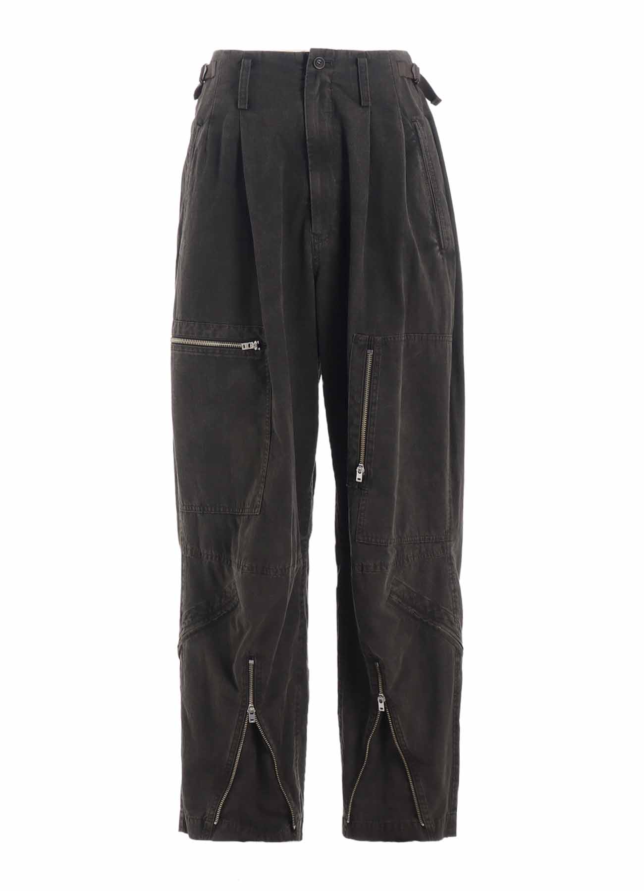 COTTON SLAB GARMENT DYEING FLIGHT PANTS