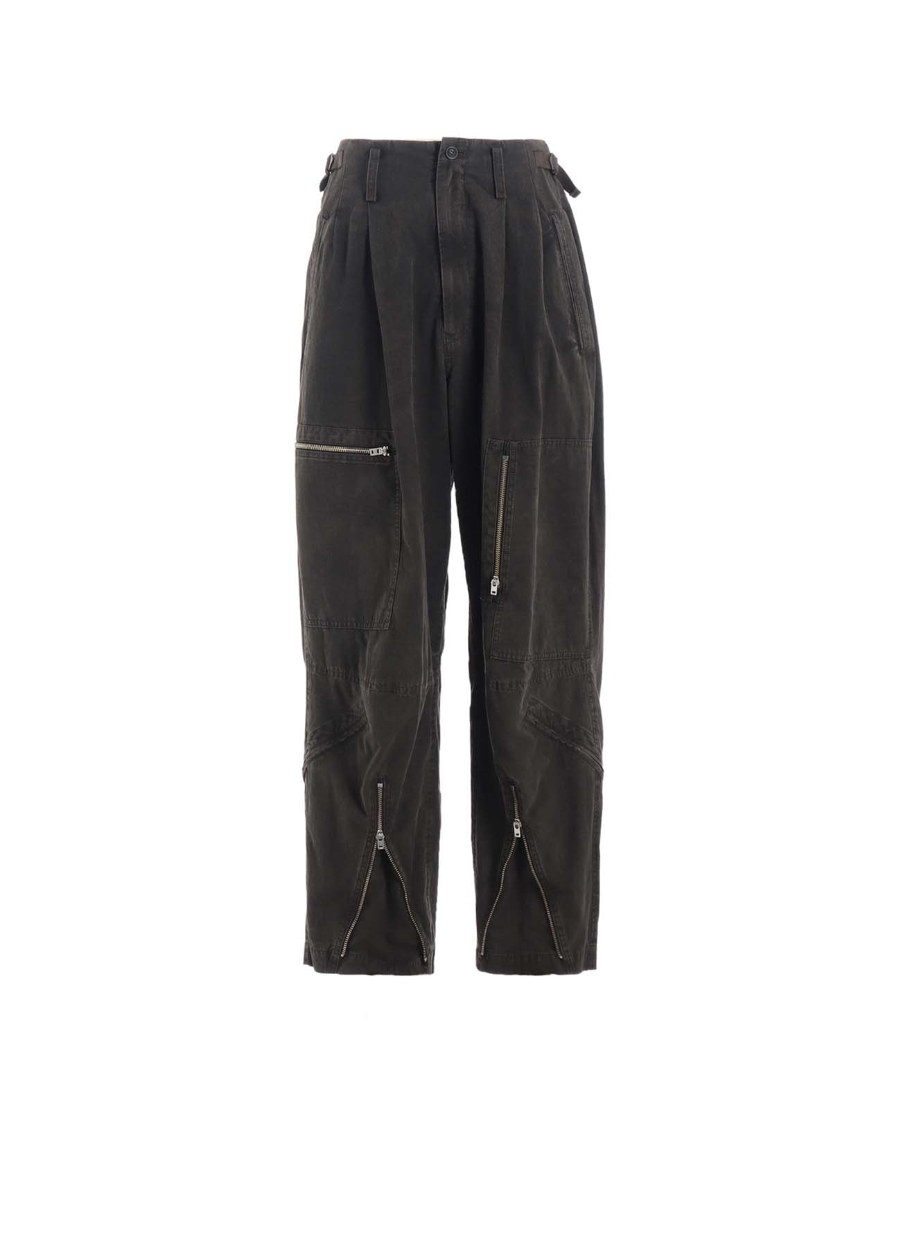 COTTON SLAB GARMENT DYEING FLIGHT PANTS