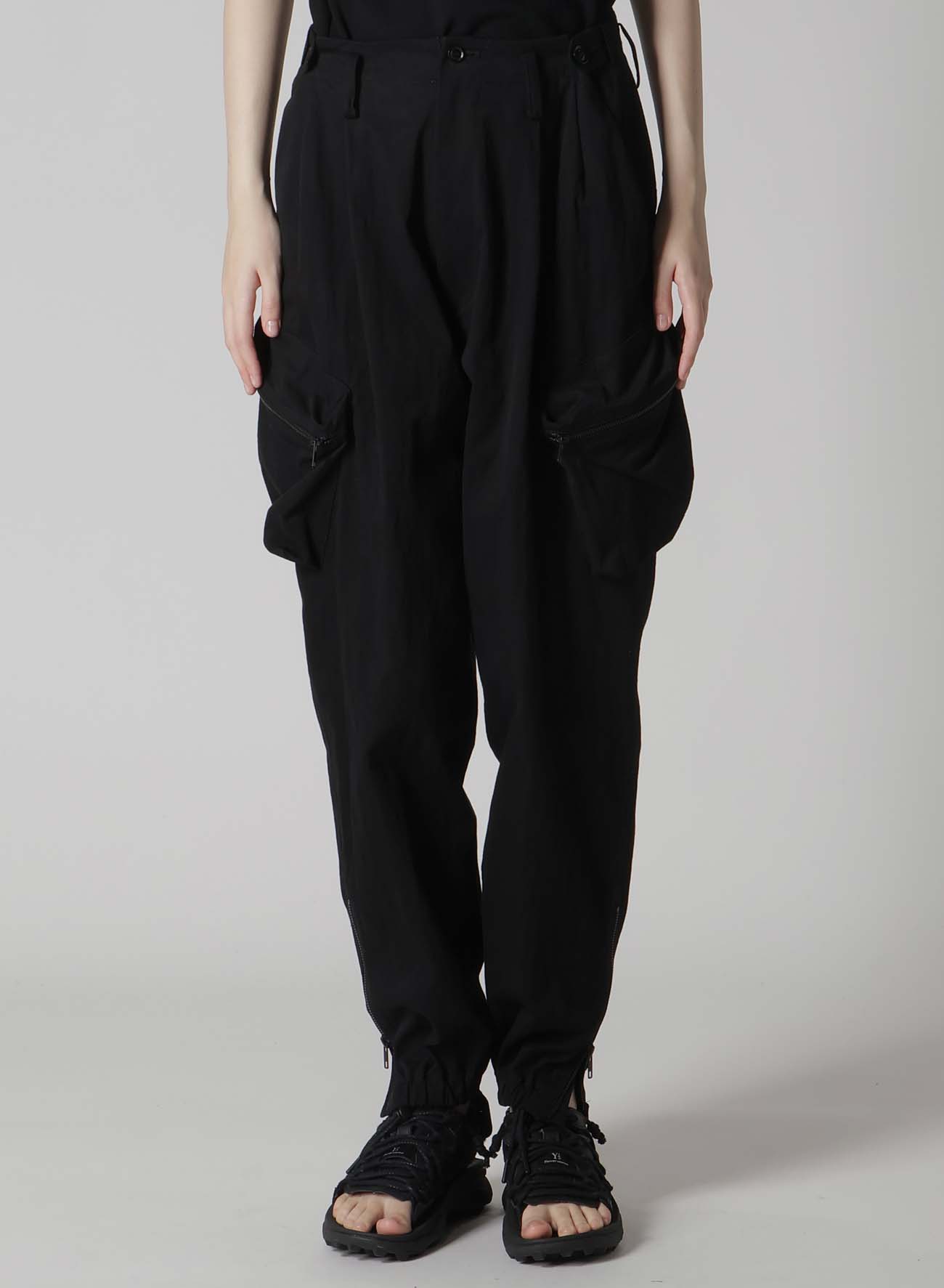 C/NY GABARDINE ZIP POCKET PANTS