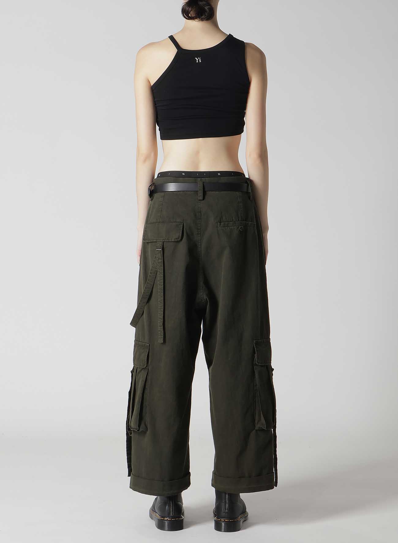 COTTON SLAB GARMENT DYEING MACKIN CARGO PANTS