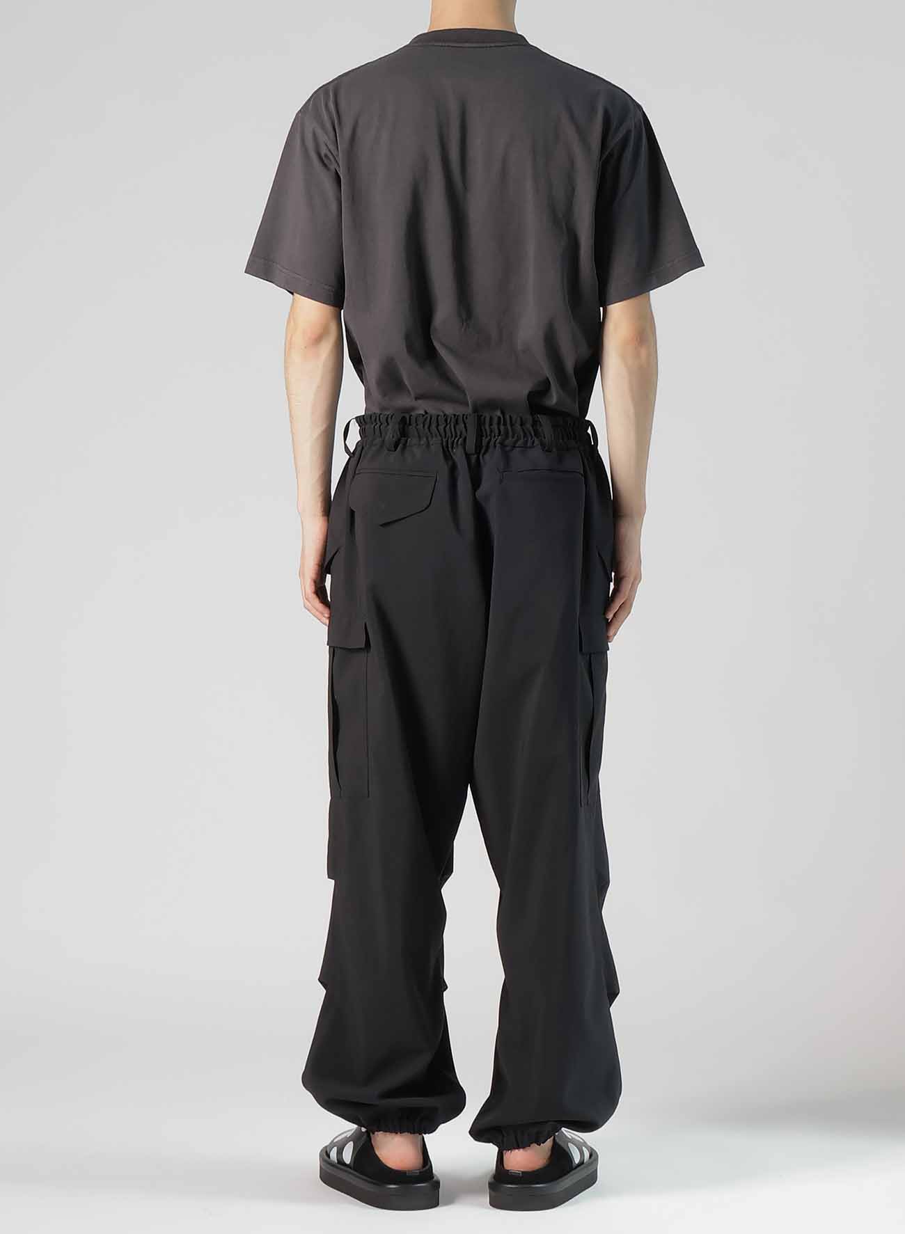 RECYCLE TASLAN NYLON GABARDINE CARGO PANTS