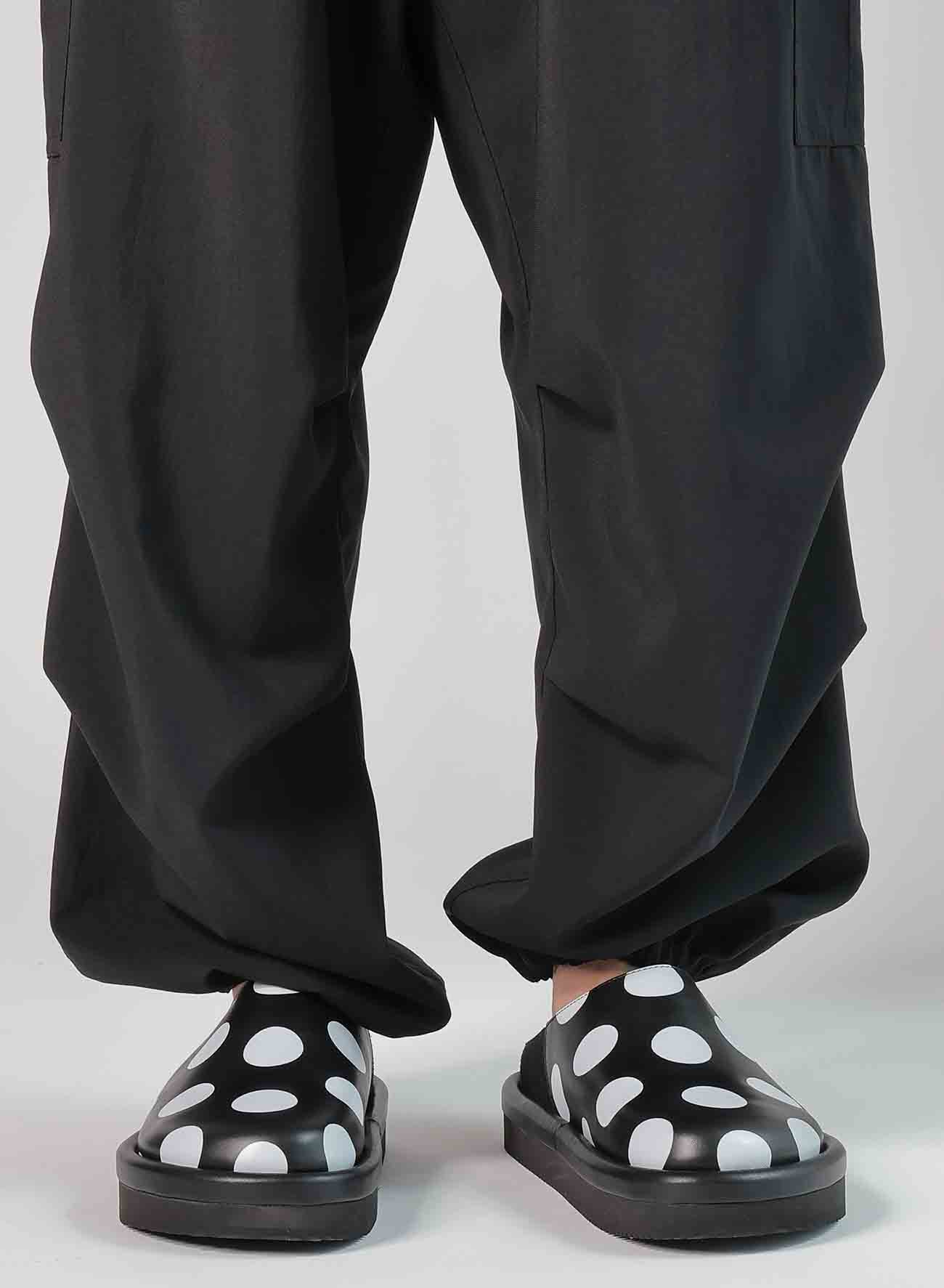 RECYCLE TASLAN NYLON GABARDINE CARGO PANTS