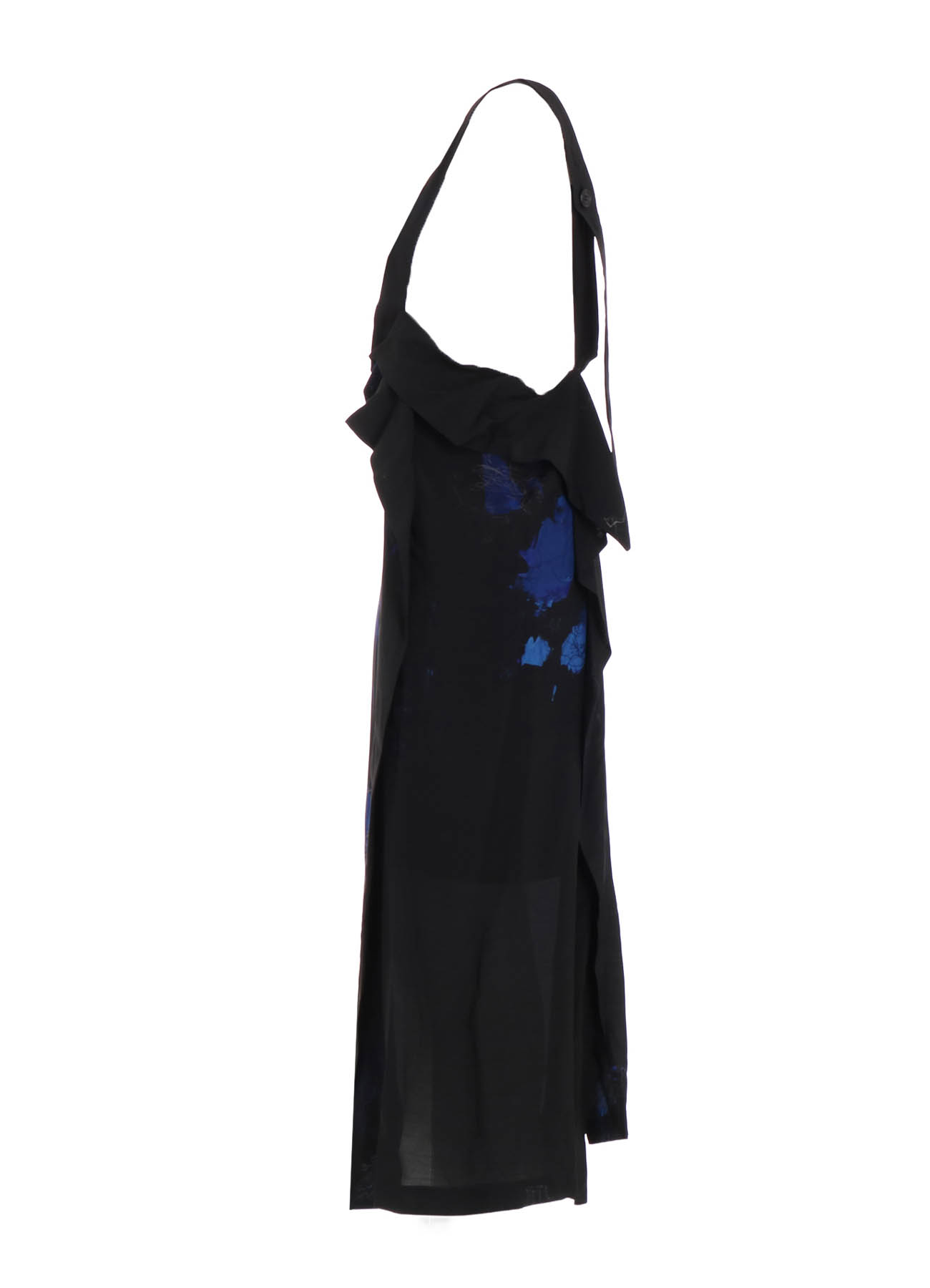 CU/LAWN FLOWER SKETCH PRINT JUMPER SKIRT