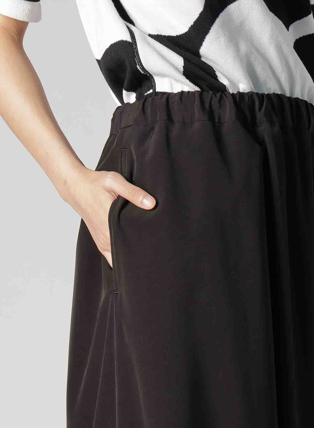 TA/PE SUPER VIYON TUSSER BALLOON SKIRT