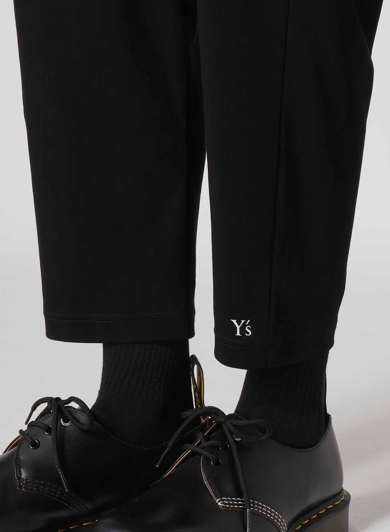 Y'S LOGO SARROUEL PANTS