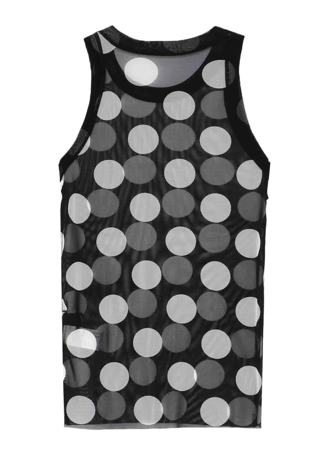 POLKA DOTS TULLE TANKTOP