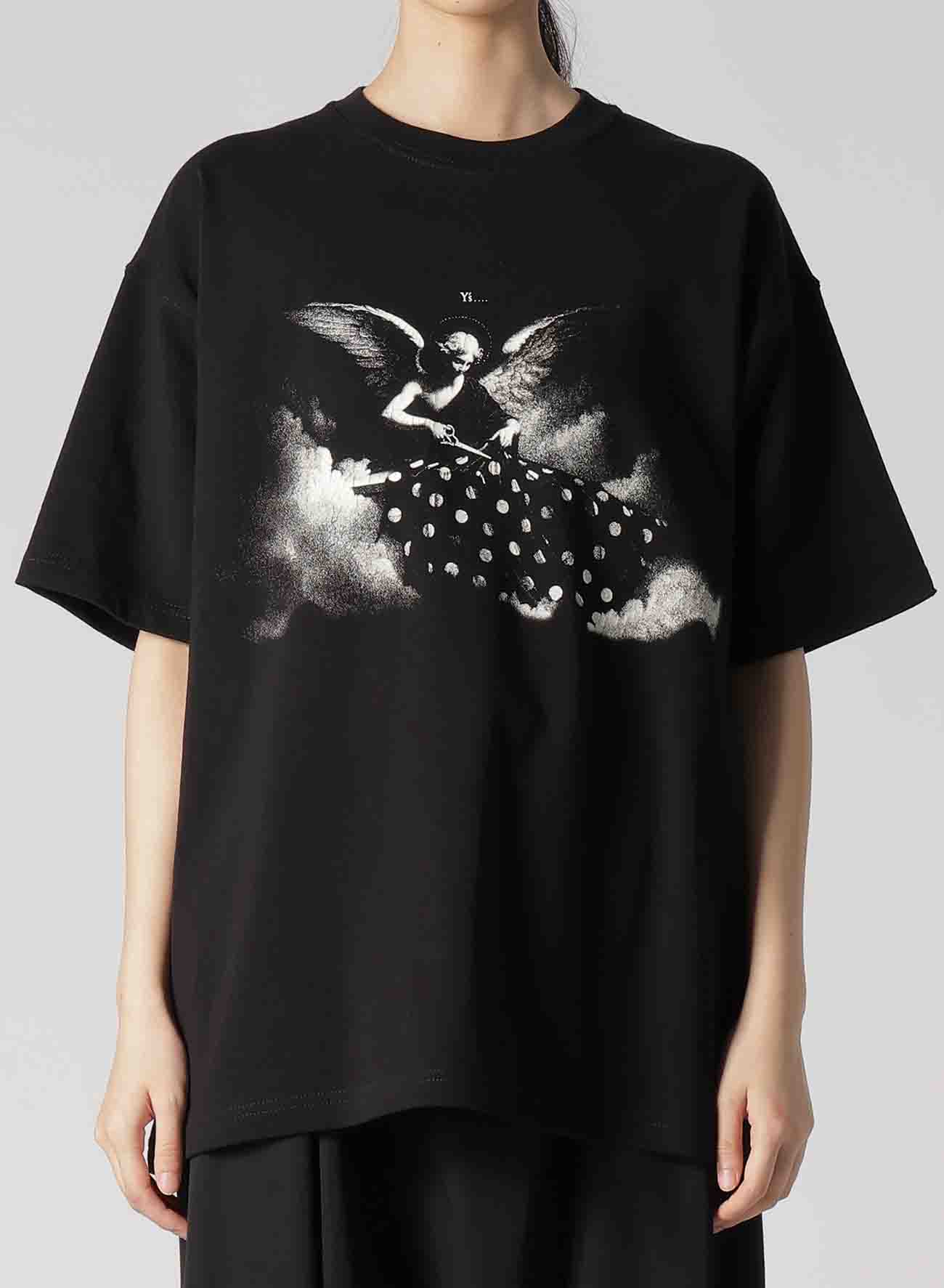 ANGEL PRINT T SHIRT B