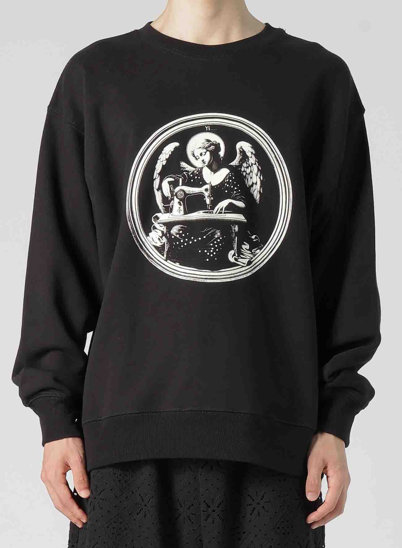 ANGEL PRINT SWEATSHIRT