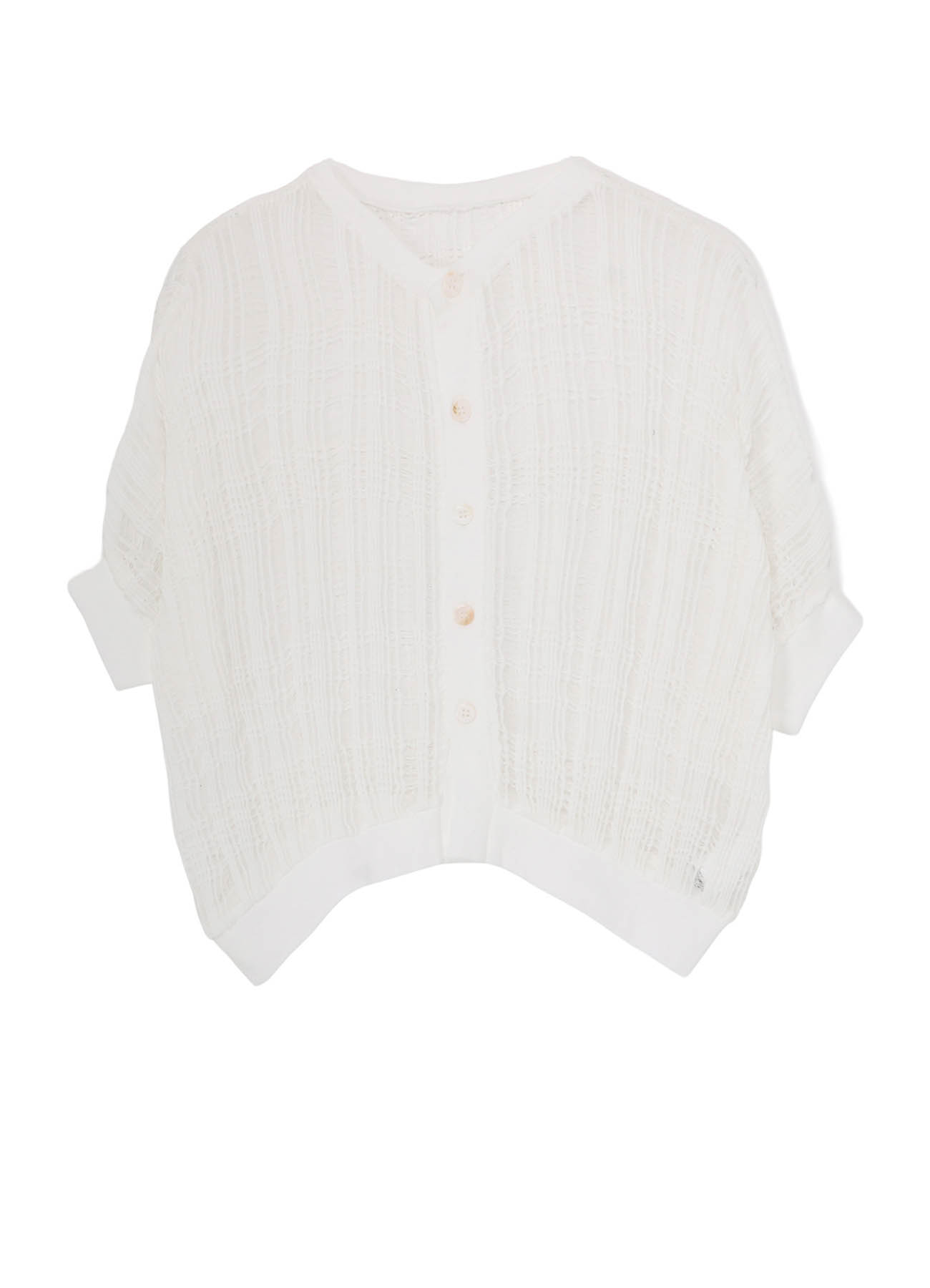 JACQUARD PLAID DOLMAN CD