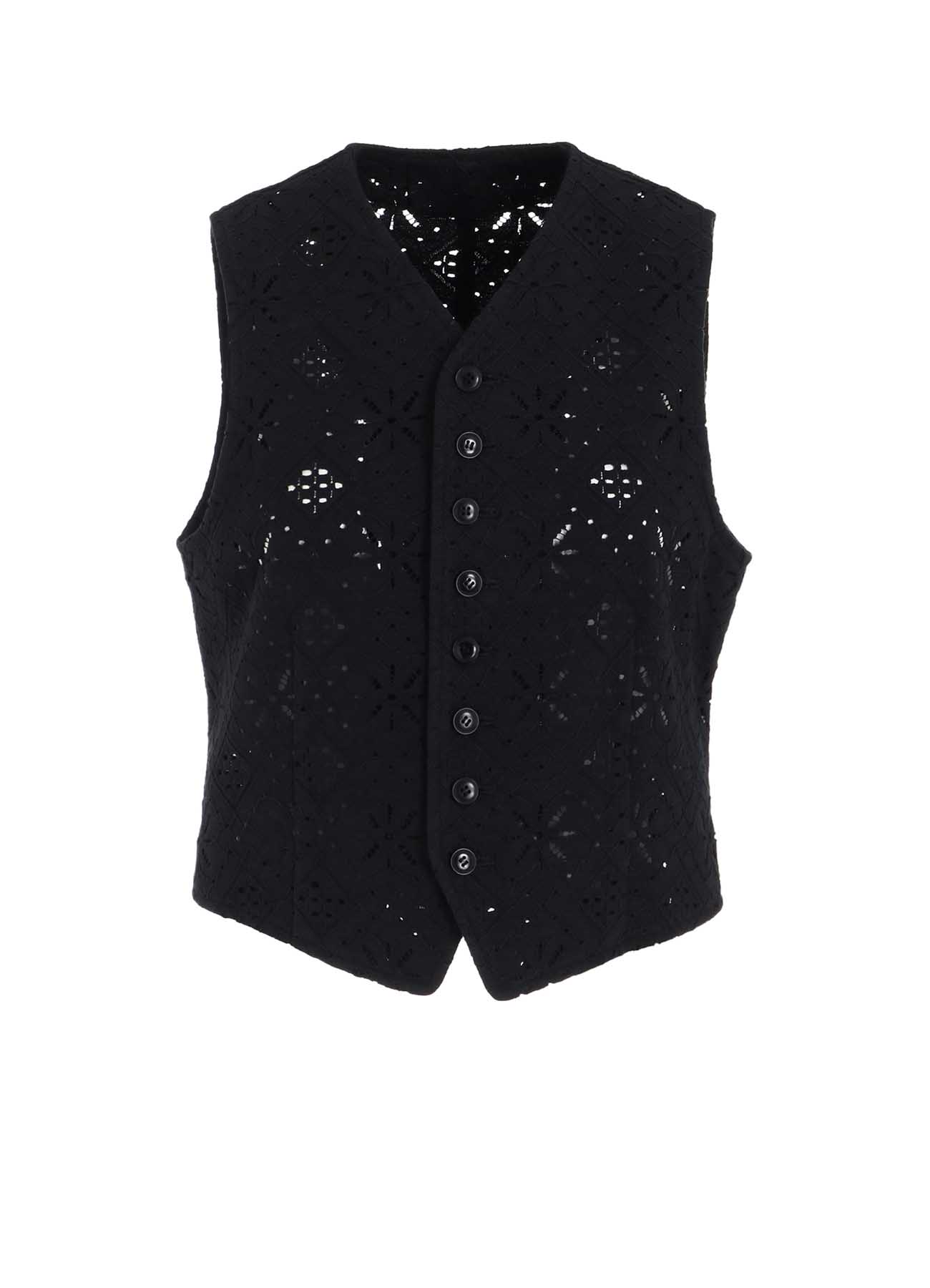 COTTON LACE SLEEVELESS VEST