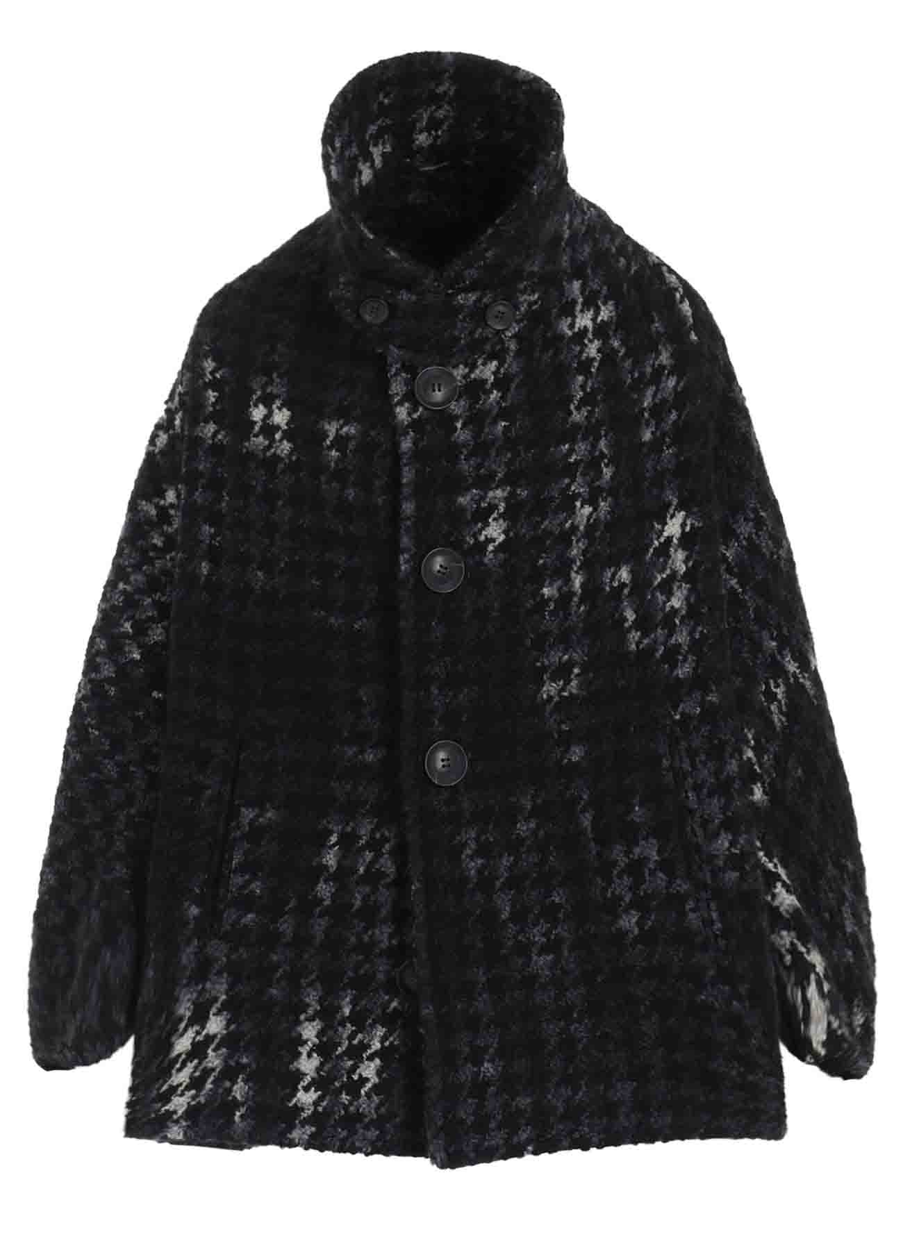 【11/8 12:00(JST) Release】HOUNDSTOOTH TIE-DYED WOOL COAT