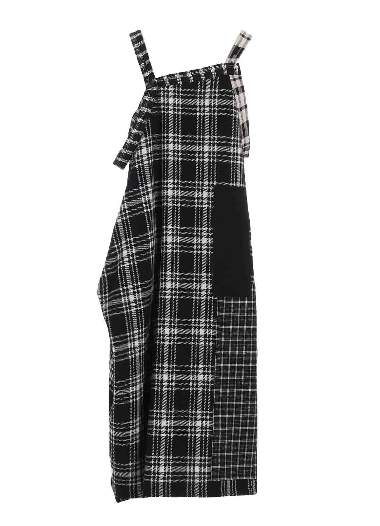 【11/8 12:00(JST) Release】MULTI PLAID SHOULDER STRAP DRESS