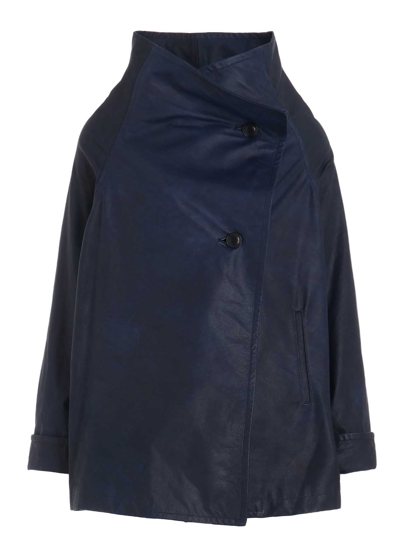 【11/8 12:00(JST) Release】INDIGO MUD DYED LEATHER JACKET