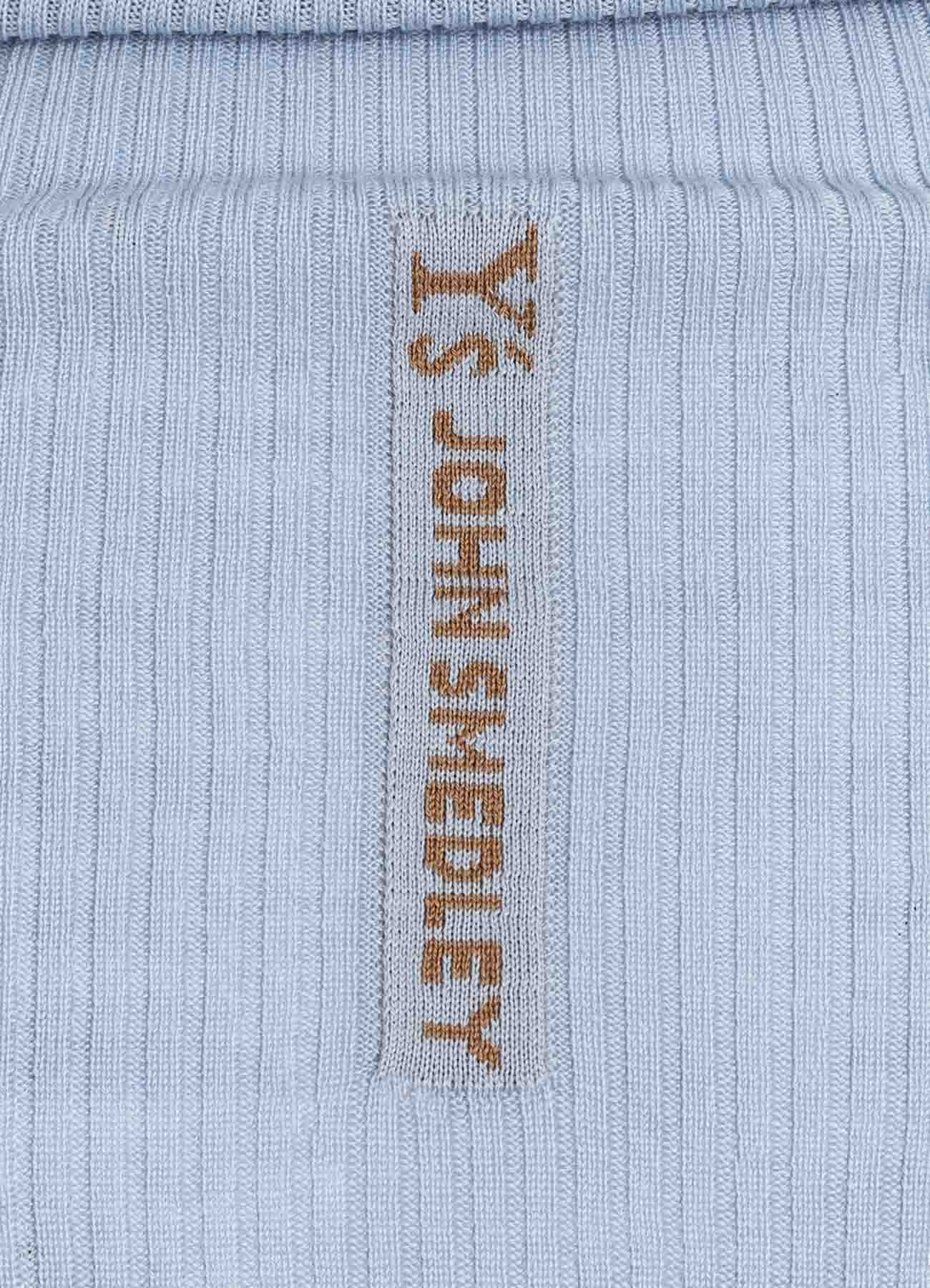 【11/15 12:00(JST) Release】Y's × JOHN SMEDLEY BOTTLE NECK RIBBED KNIT