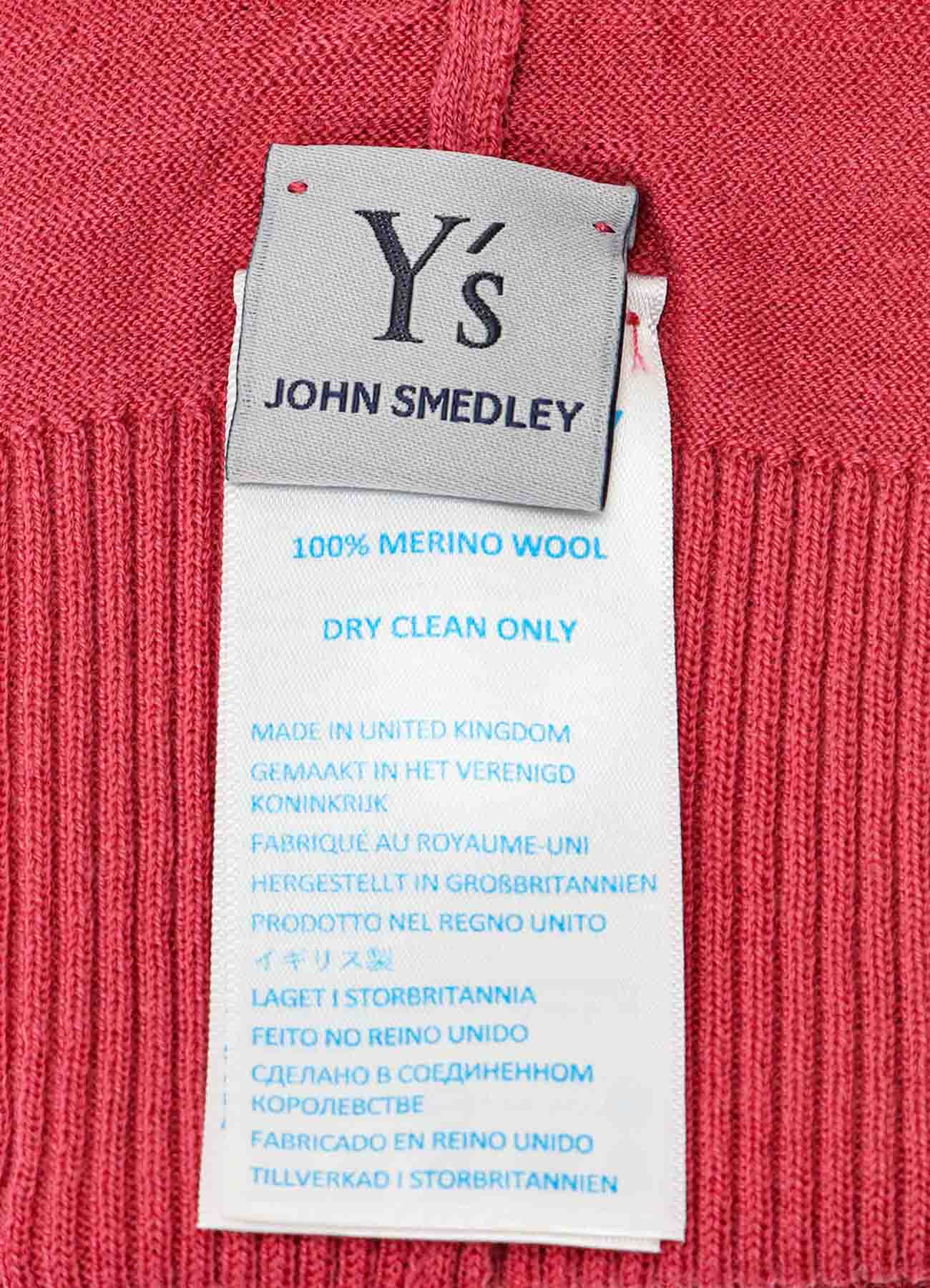 【11/15 12:00(JST) Release】Y's × JOHN SMEDLEY RIBBED ARM WAMER