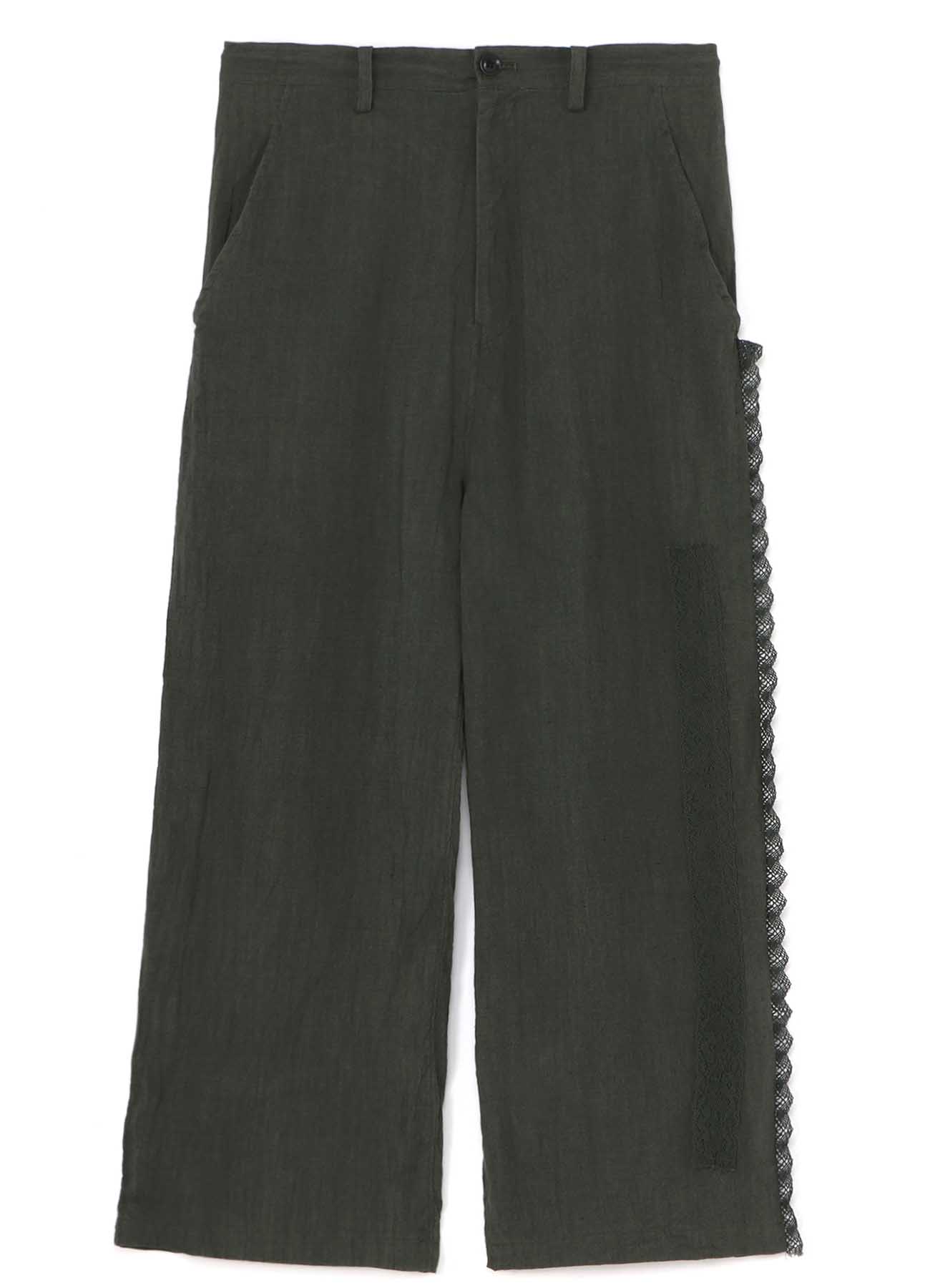 LINEN LONG STRAIGHT PANTS