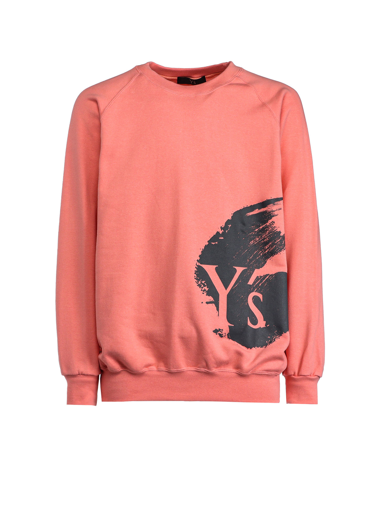 Y'S LOGO/BLUSH PRINT SWEATSHIRT