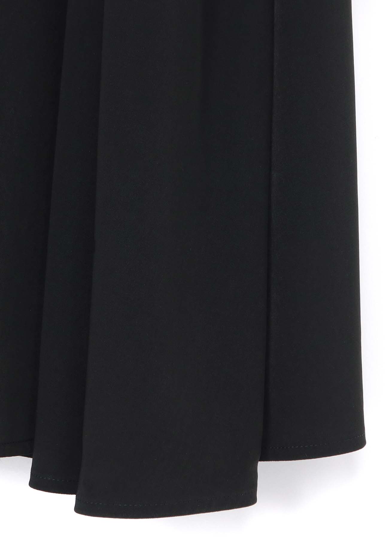 TRIACETATE/POLYESTER BELTED DRESS