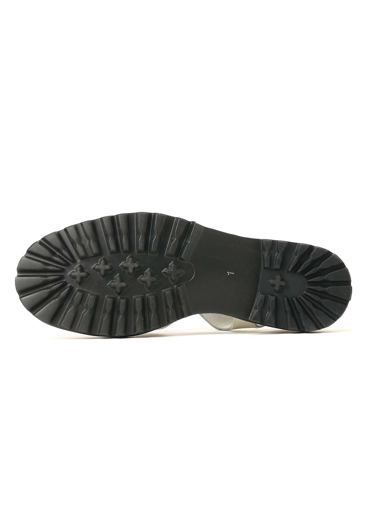 SOFT SMOOTH LEATHER GURKHA PANEL SANDAL