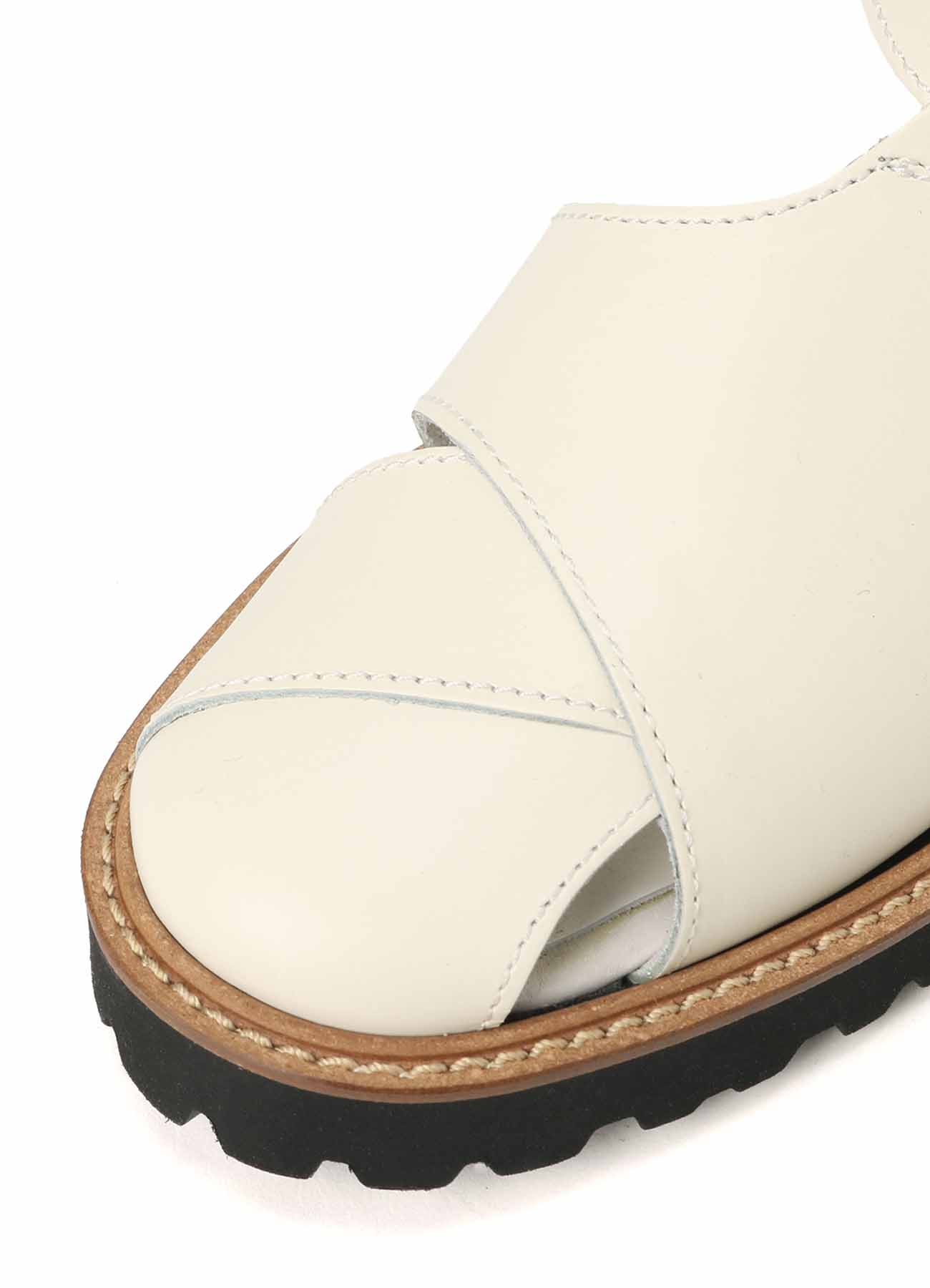 SOFT SMOOTH LEATHER GURKHA PANEL SANDAL