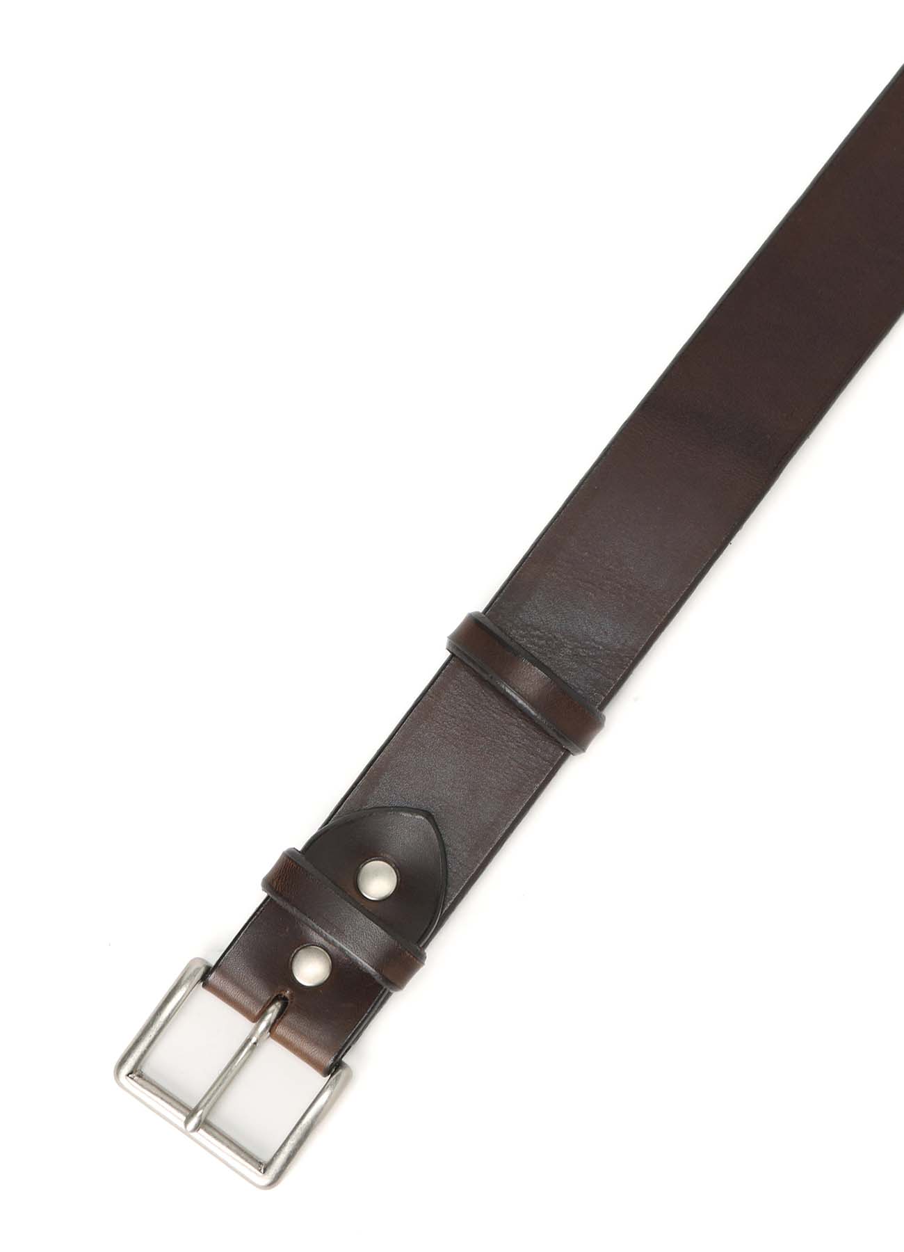 THICK SMOOTH LEATHER 35MM BELT