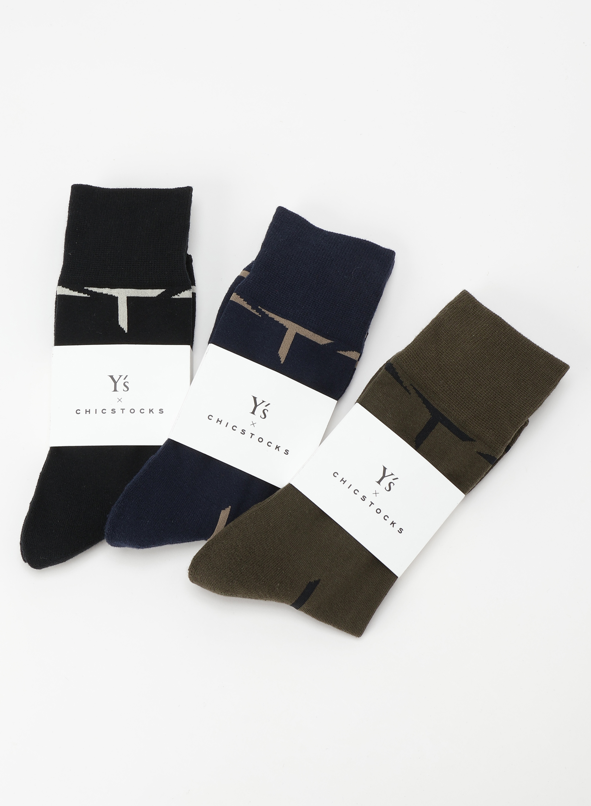 [Y's × CHICSTOCKS]LINE SOCKS