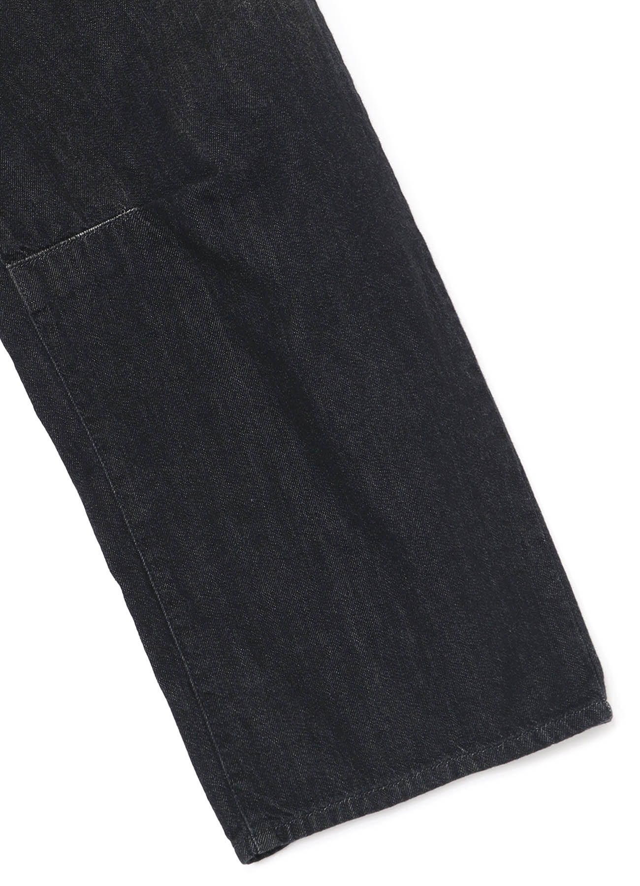 WIDE LEG GUSSETED DENIM PANTS