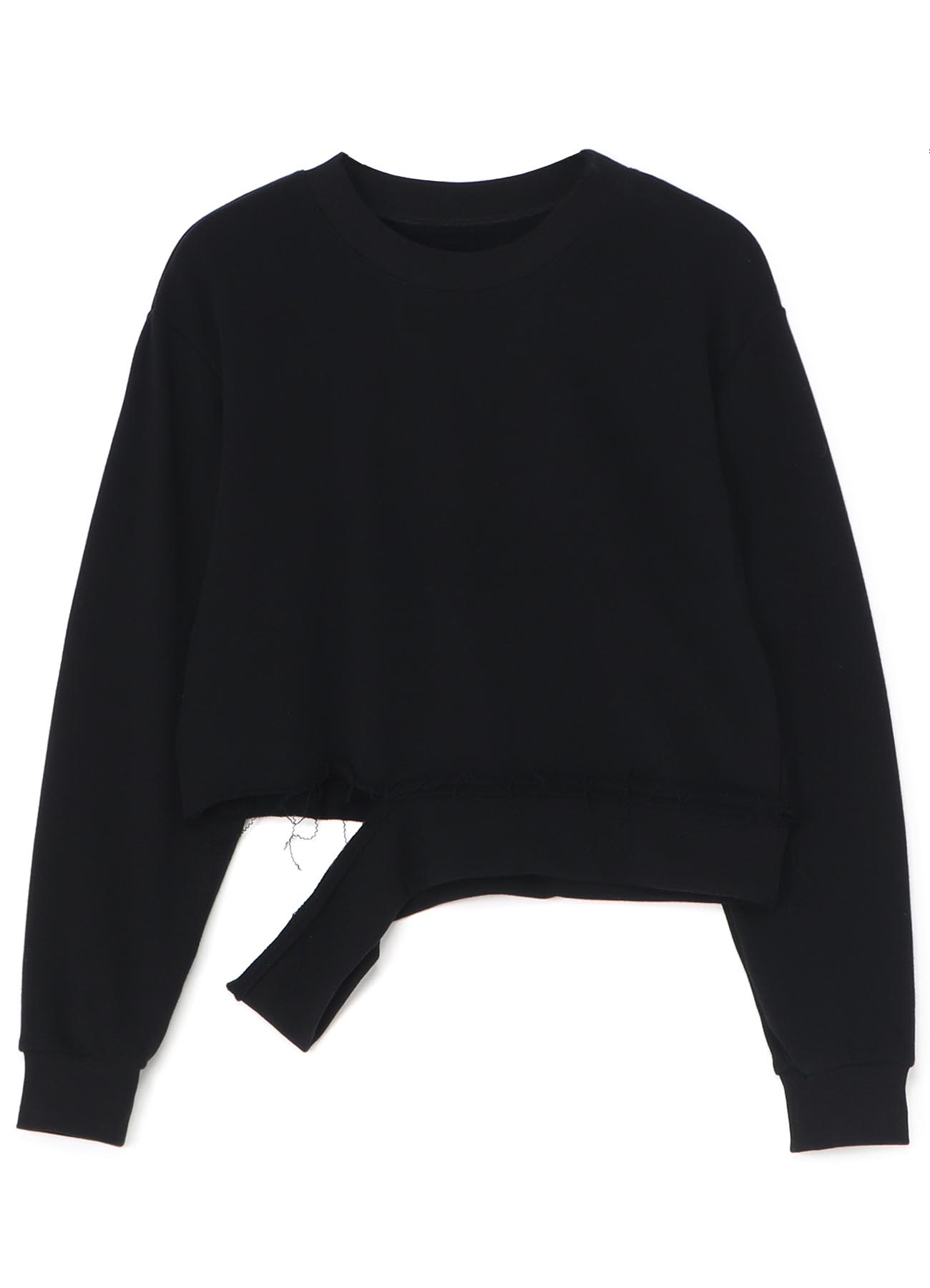 SOFT FRENCH TERRY CROPPED SWEATSHIRT