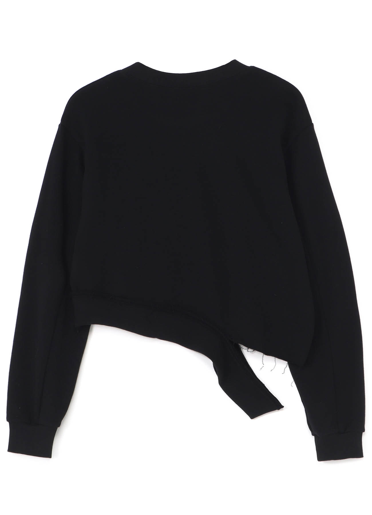 SOFT FRENCH TERRY CROPPED SWEATSHIRT