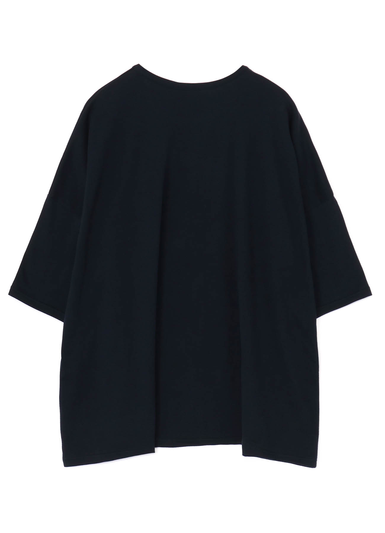 SOFT COTTON JERSEY ROUND NECK OVERSISED PULLOVER